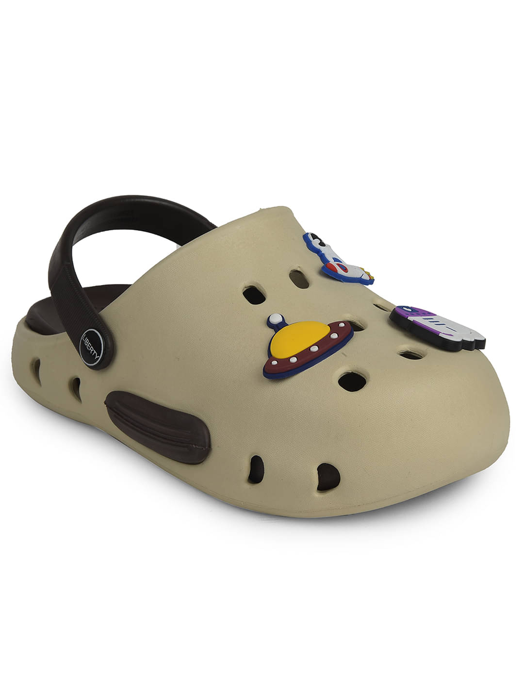     			Liberty - Beige Boy's Clogs ( 1 Pair )