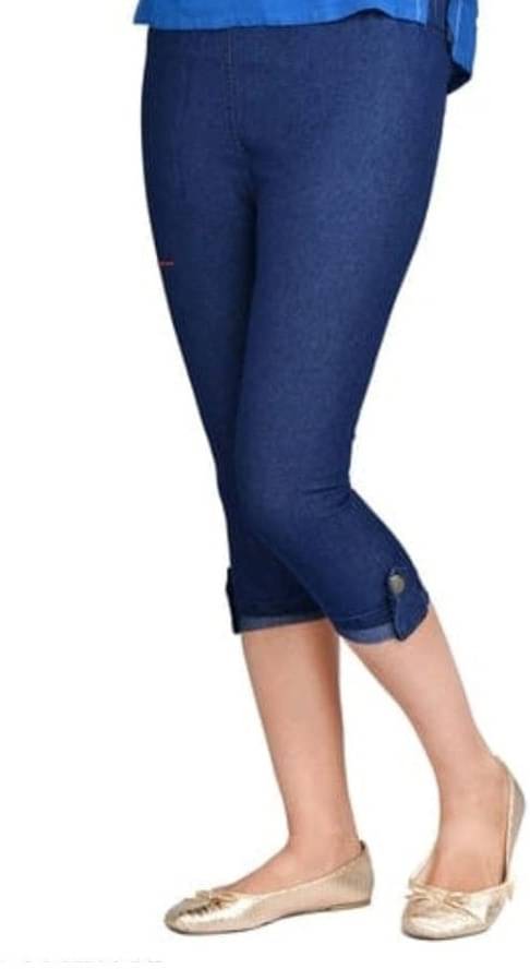     			OuterWear - Denim Regular Fit Blue Women's Jeggings ( Pack of 1 )