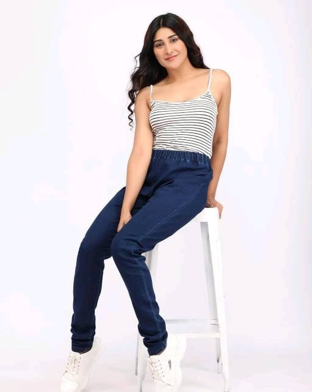     			OuterWear - Denim Regular Fit Blue Women's Jeggings ( Pack of 1 )