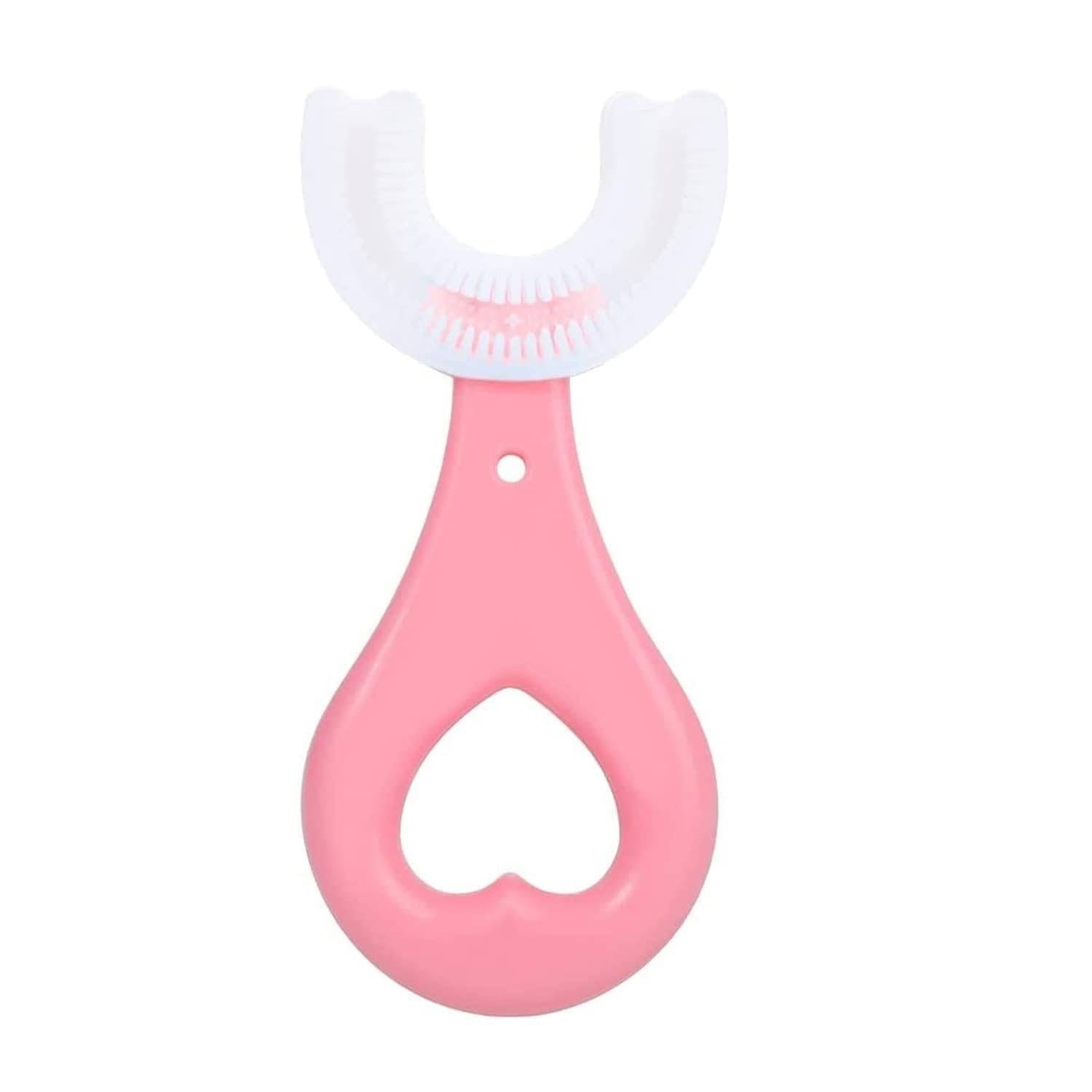 Silicone Manual Tooth Brush With Soft & Elastic Bristles For Complete 360 Degree Dental Cleaning (Pink,pack of 1) Silicone Manual Tooth Brush With Soft & Elastic Bristles For Complete 360 Degree Dental Cleaning (Pink,pack of 1)