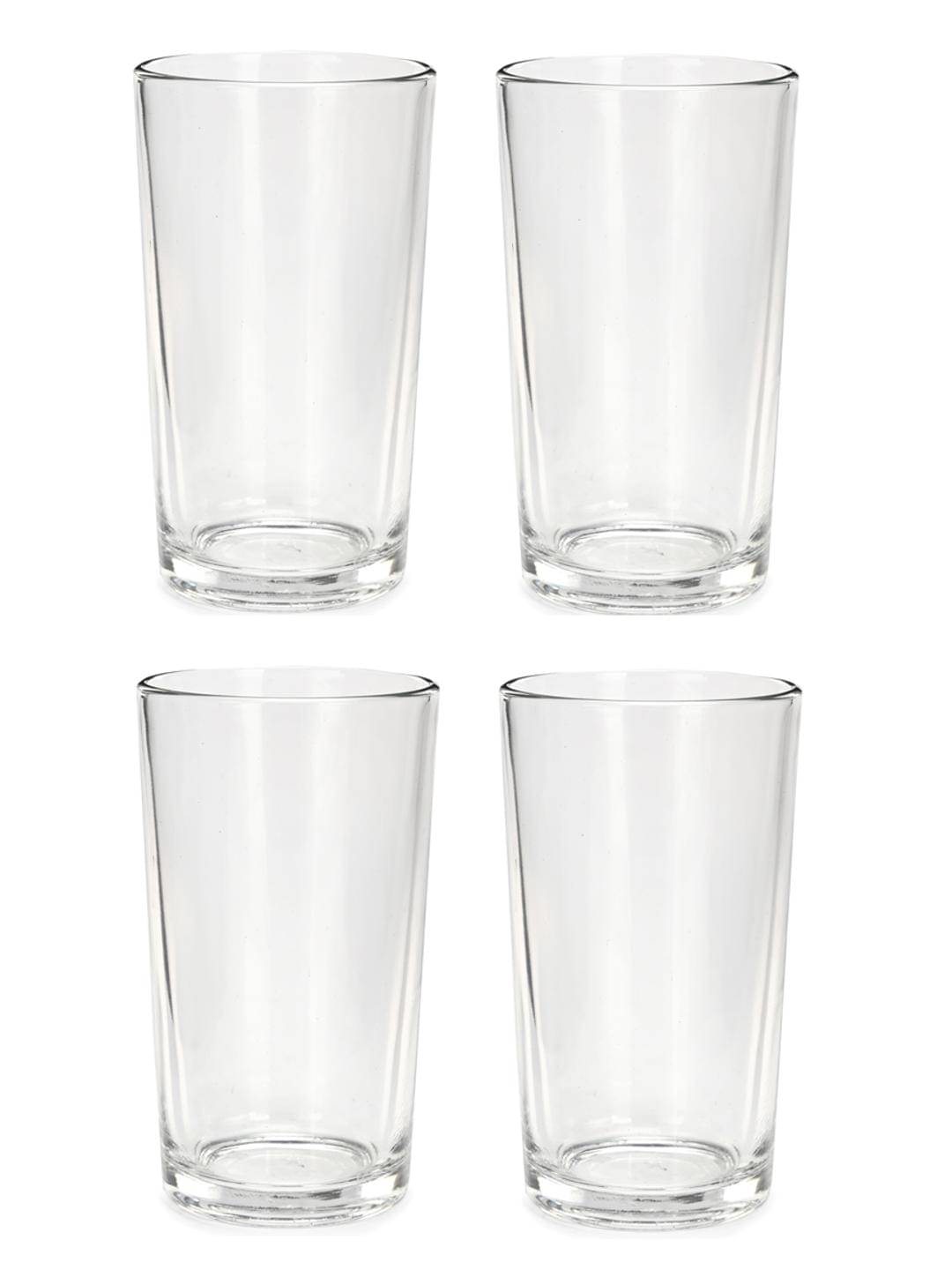     			Somil Party Glass Glass Plain Juice Glass 200 ml ( Pack of 4 ) Transparent