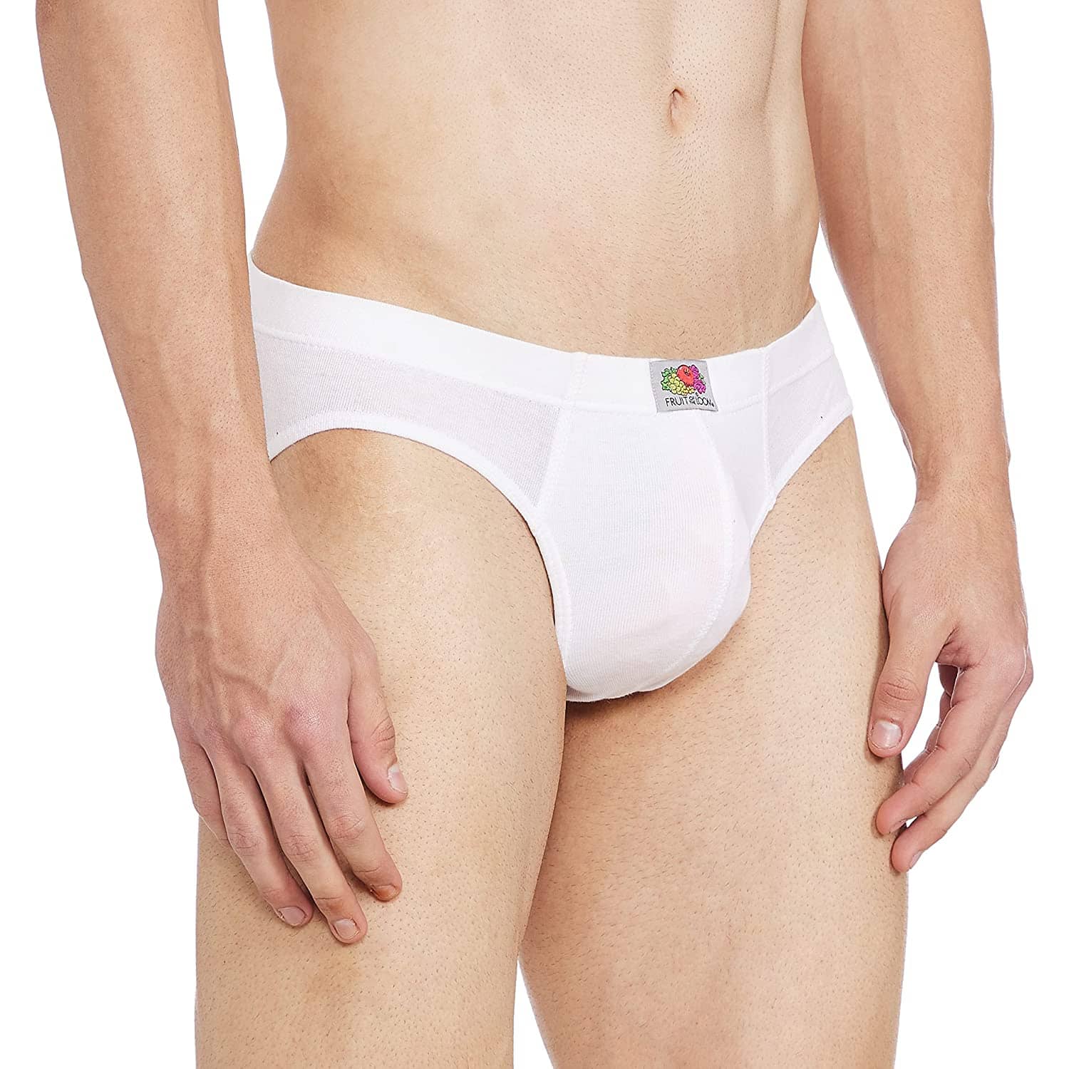 VEE SAA Pack of 1 Cotton Briefs For Men's ( White )