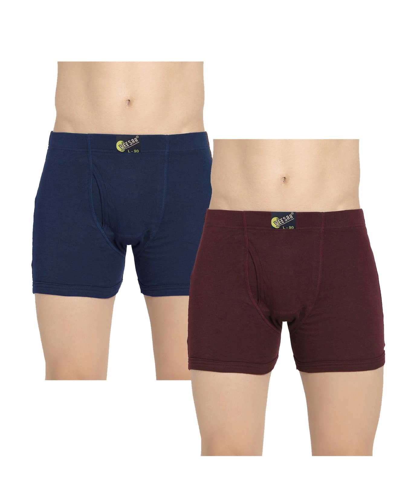 VEE SAA Pack of 2 Cotton Trunks For Men's ( Multicolor )