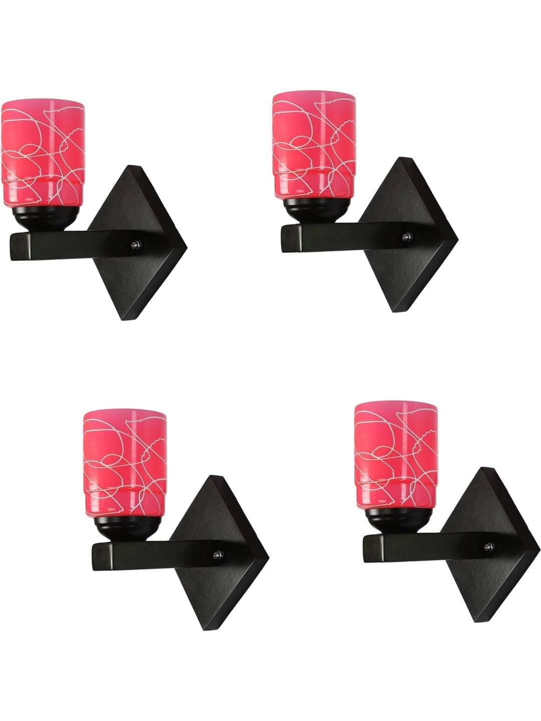     			AFAST Multicolor Up Light Wall Lamp ( Pack of 4 )