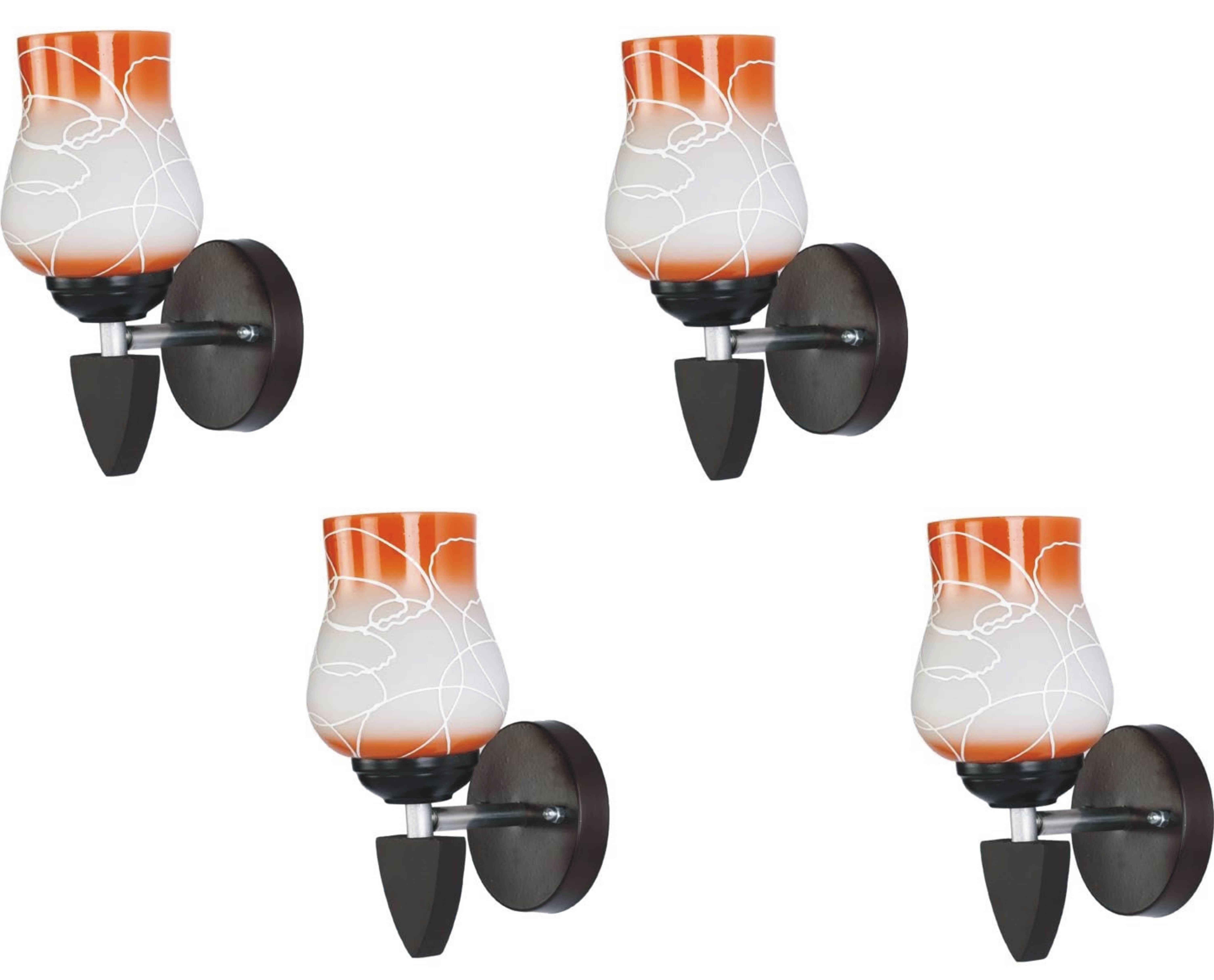     			AFAST Multicolor Up Light Wall Lamp ( Pack of 4 )