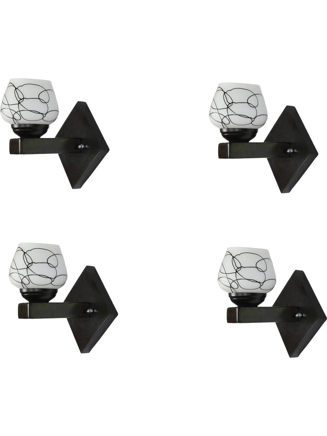     			AFAST Multicolor Up Light Wall Lamp ( Pack of 4 )