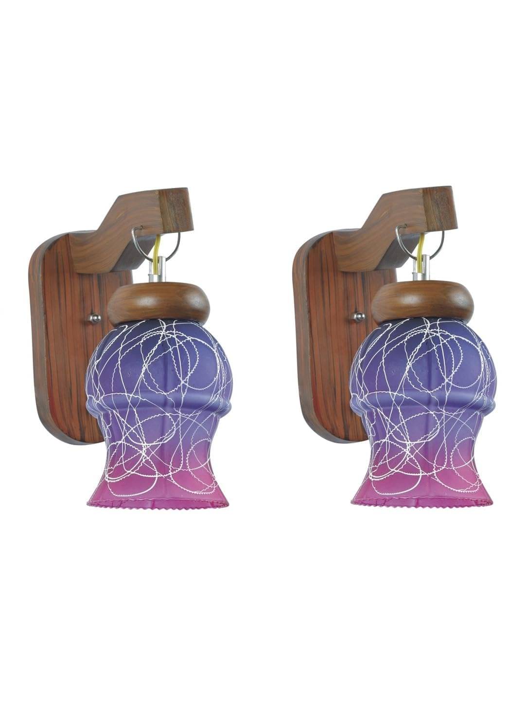     			AFAST Multicolor Up Light Wall Lamp ( Pack of 2 )