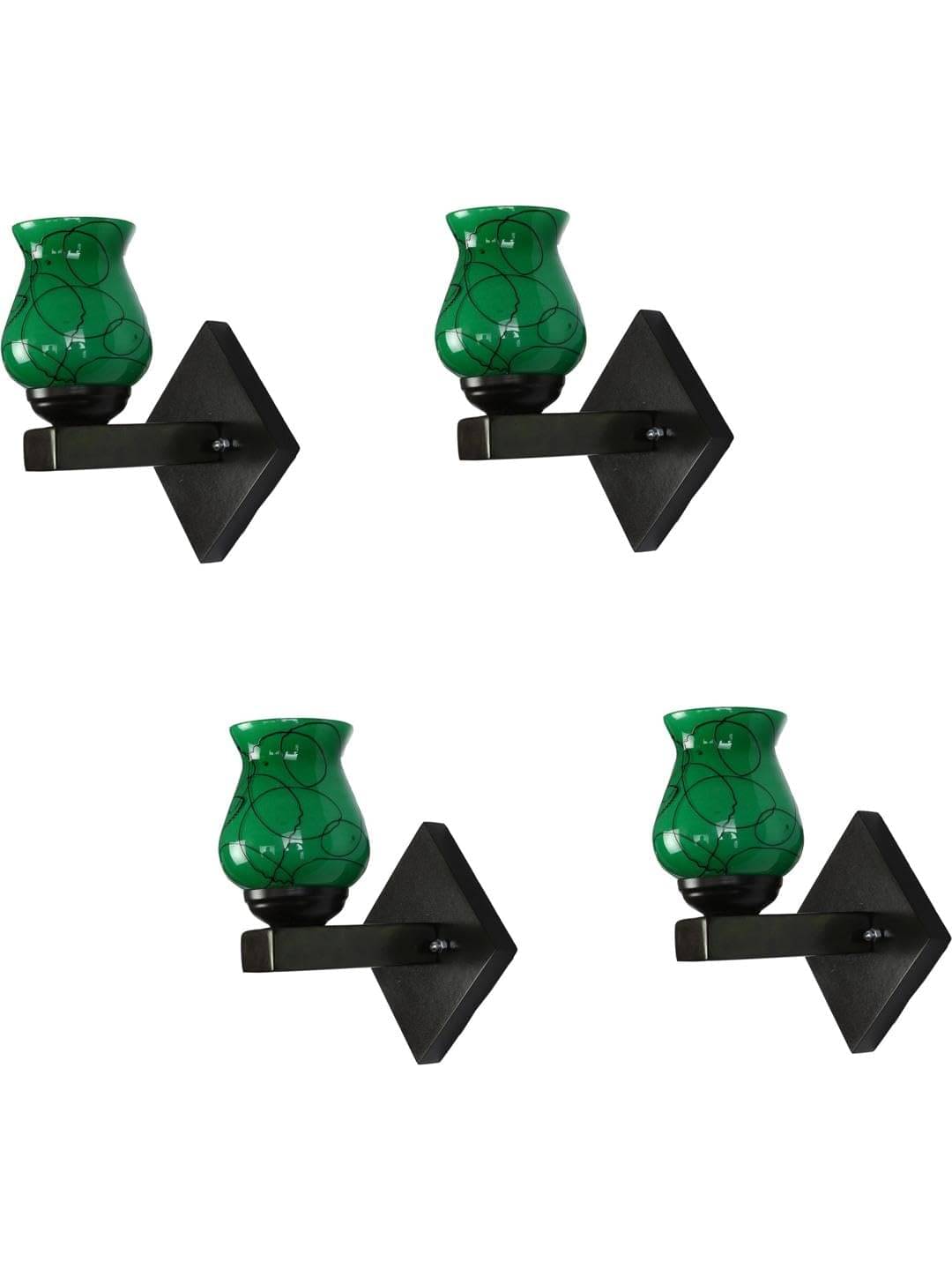     			AFAST Multicolor Up Light Wall Lamp ( Pack of 4 )