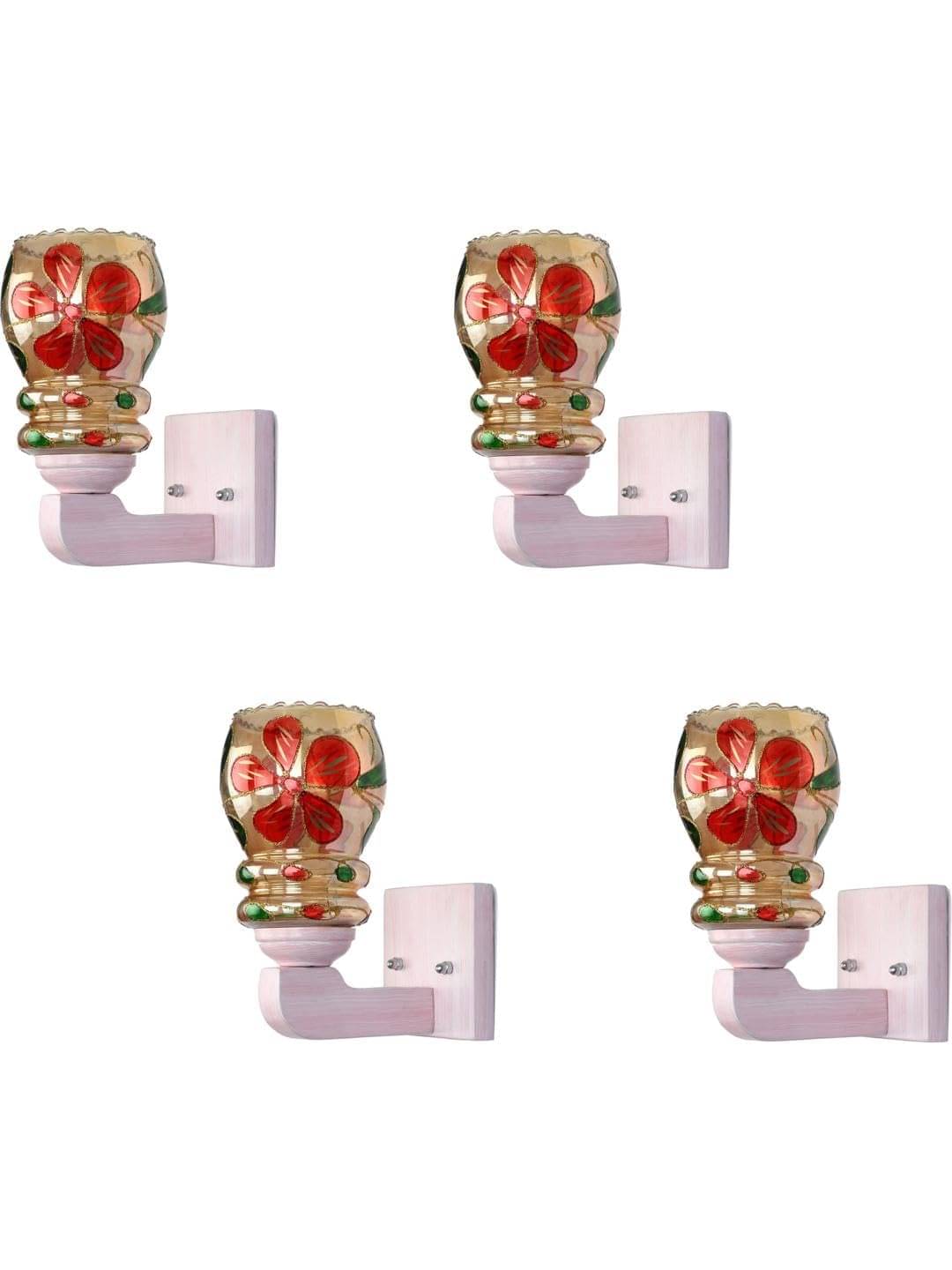     			AFAST Multicolor Up Light Wall Lamp ( Pack of 4 )