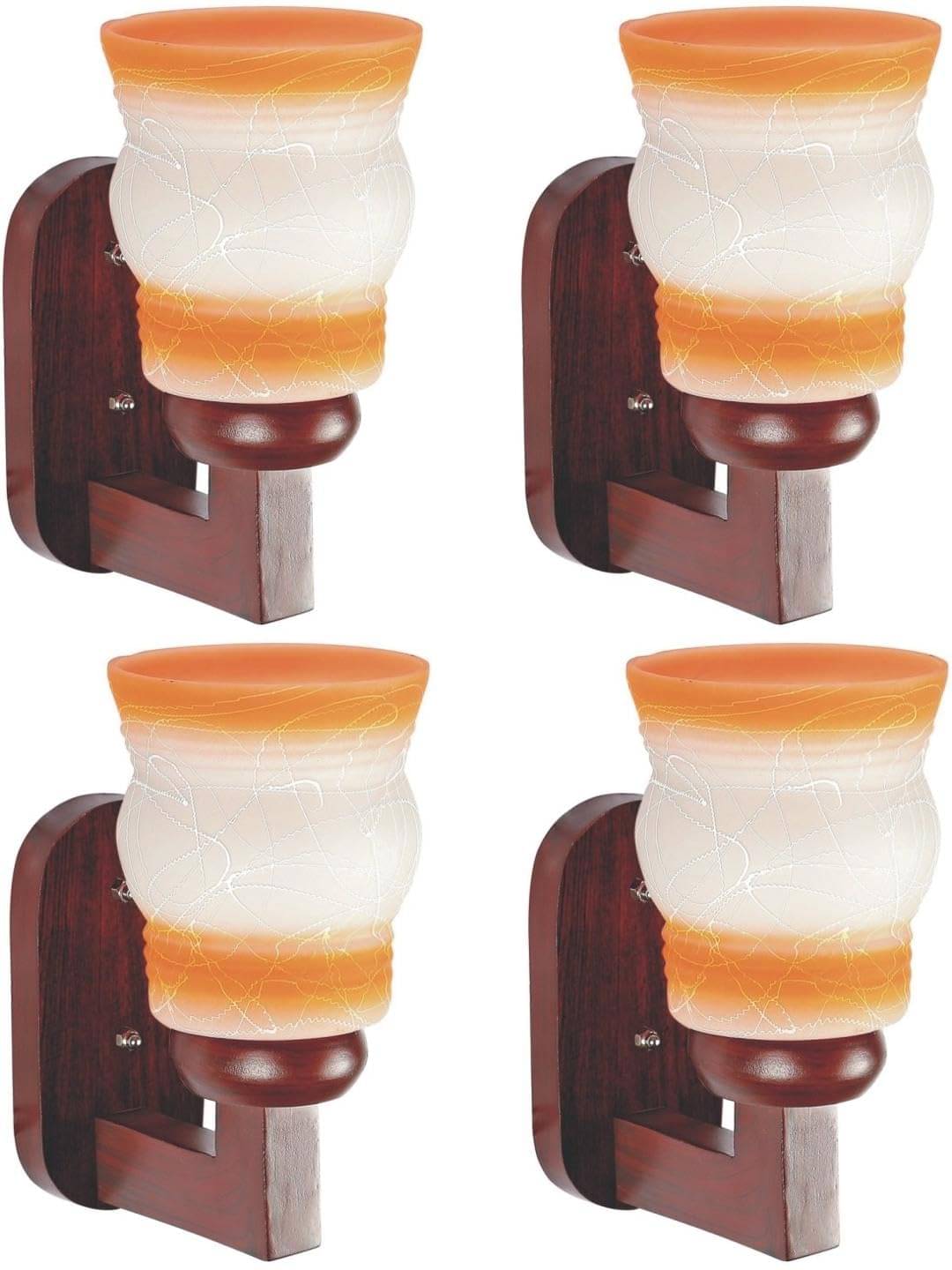     			AFAST Multicolor Up Light Wall Lamp ( Pack of 4 )