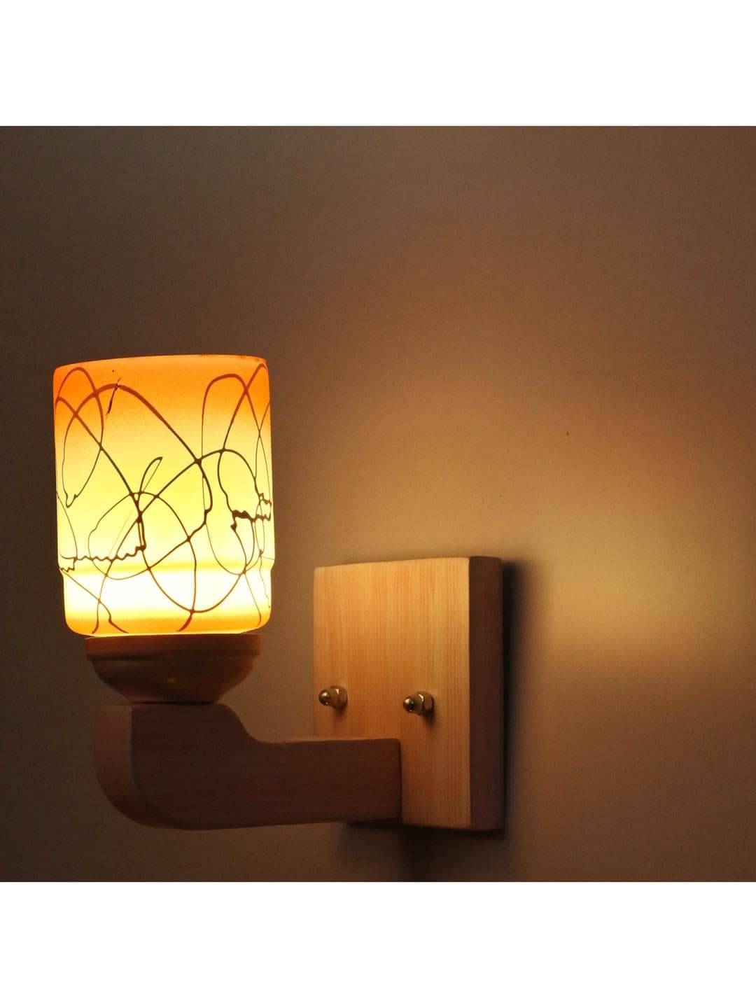     			AFAST Multicolor Up Light Wall Lamp ( Pack of 1 )