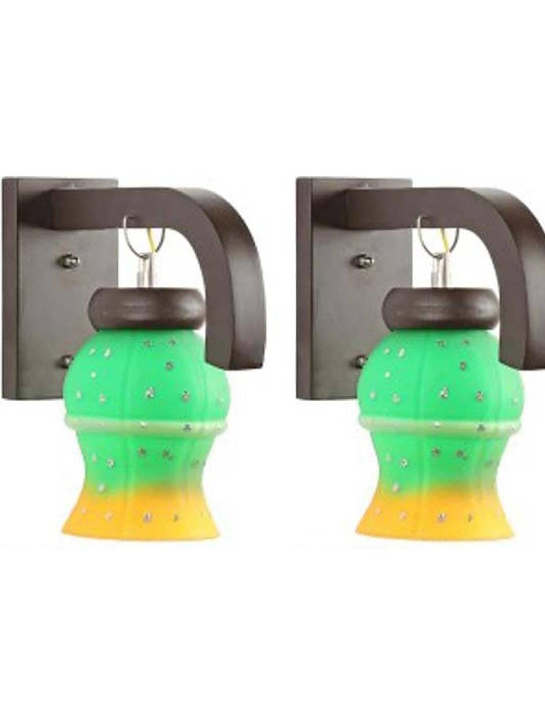     			AFAST Multicolor Up Light Wall Lamp ( Pack of 2 )