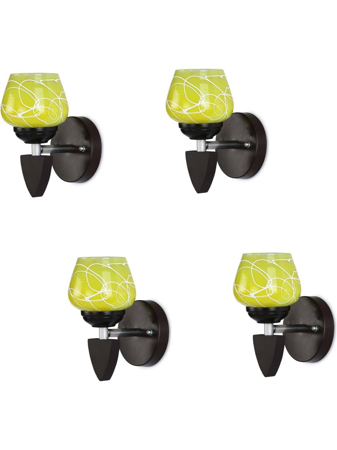     			AFAST Multicolor Up Light Wall Lamp ( Pack of 4 )