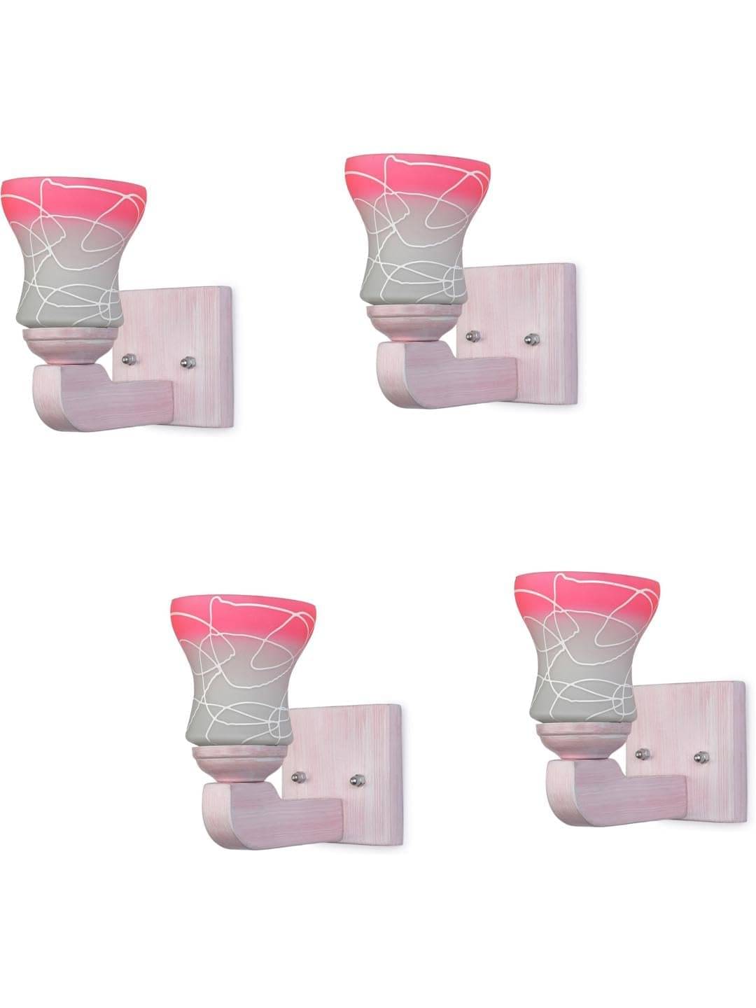     			AFAST Multicolor Up Light Wall Lamp ( Pack of 4 )