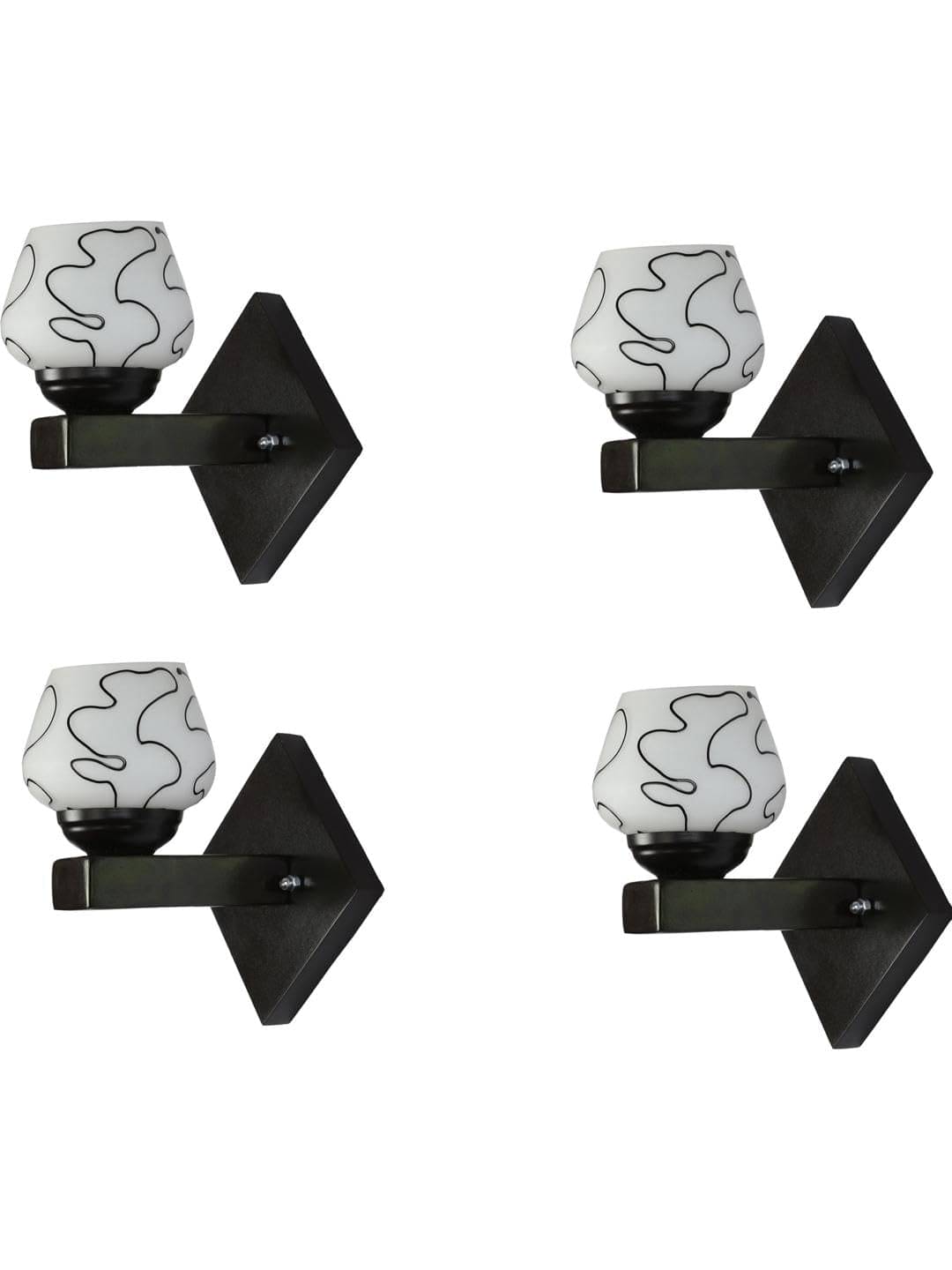     			AFAST Multicolor Up Light Wall Lamp ( Pack of 4 )