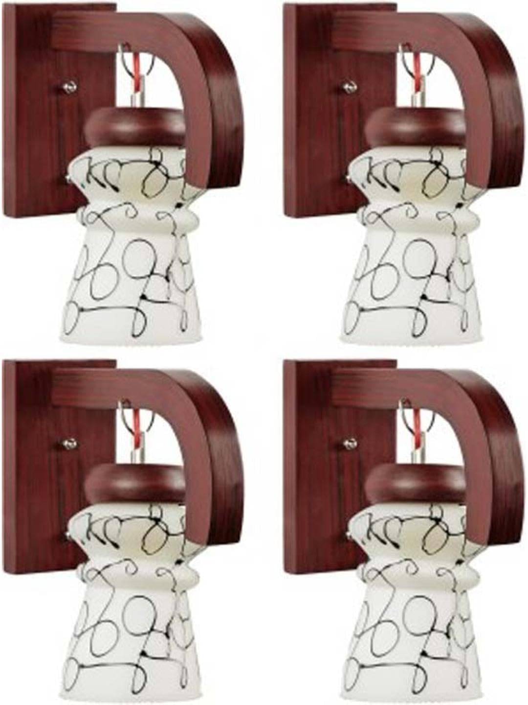     			AFAST Multicolor Up Light Wall Lamp ( Pack of 4 )