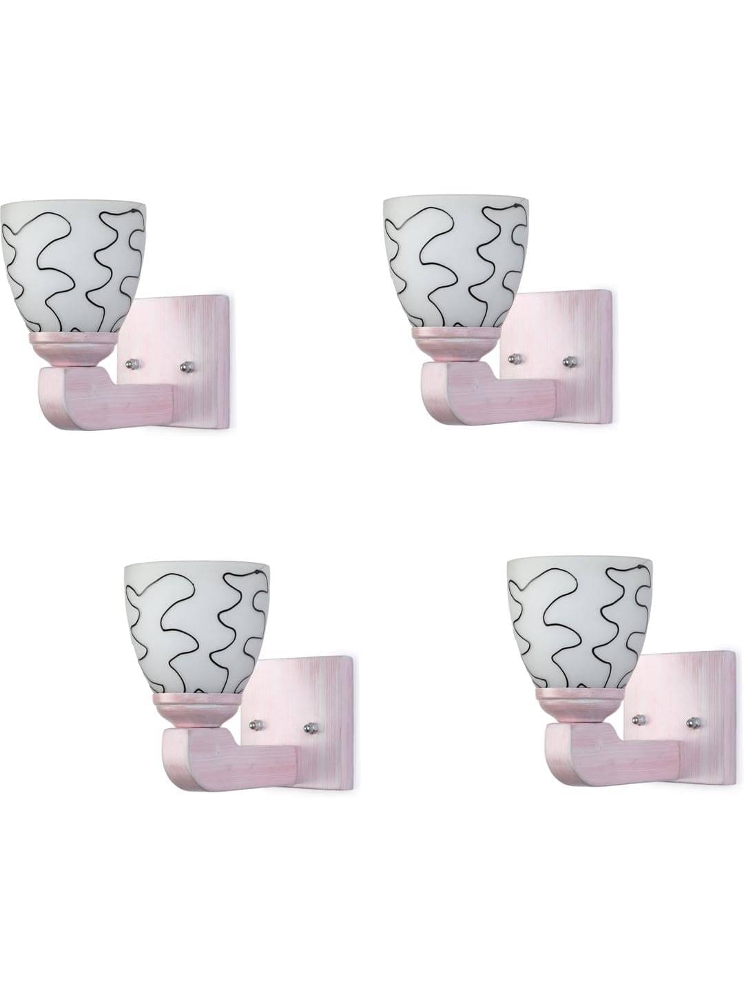     			AFAST Multicolor Up Light Wall Lamp ( Pack of 4 )