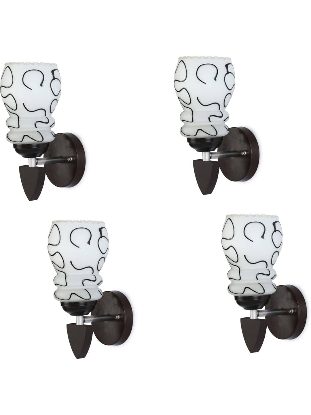     			AFAST Multicolor Up Light Wall Lamp ( Pack of 4 )