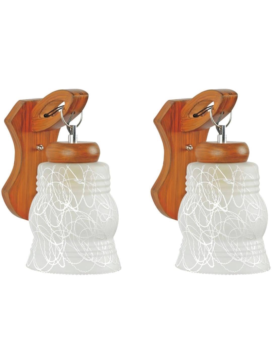     			AFAST White Up Light Wall Lamp ( Pack of 2 )