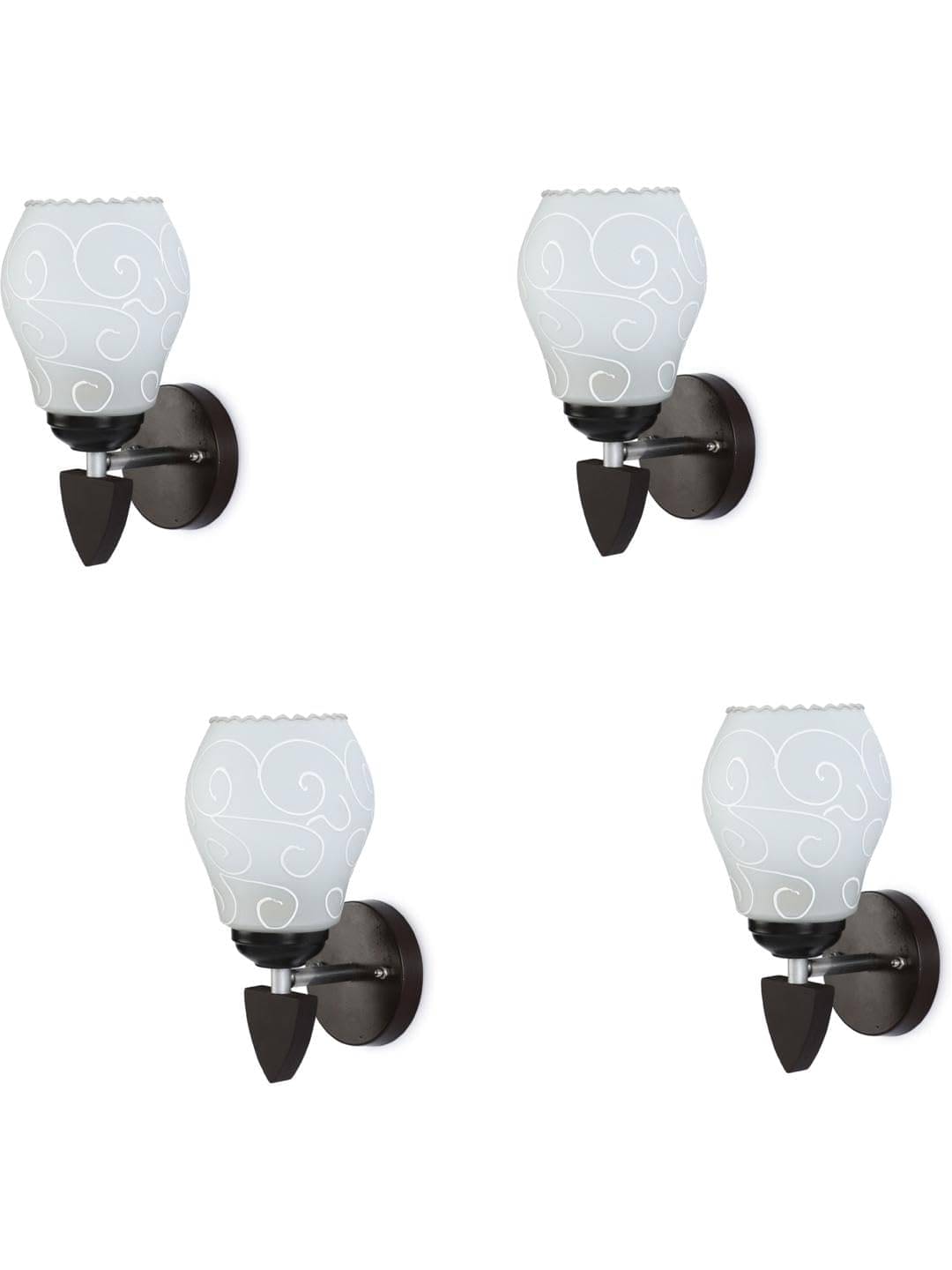     			AFAST White Up Light Wall Lamp ( Pack of 4 )