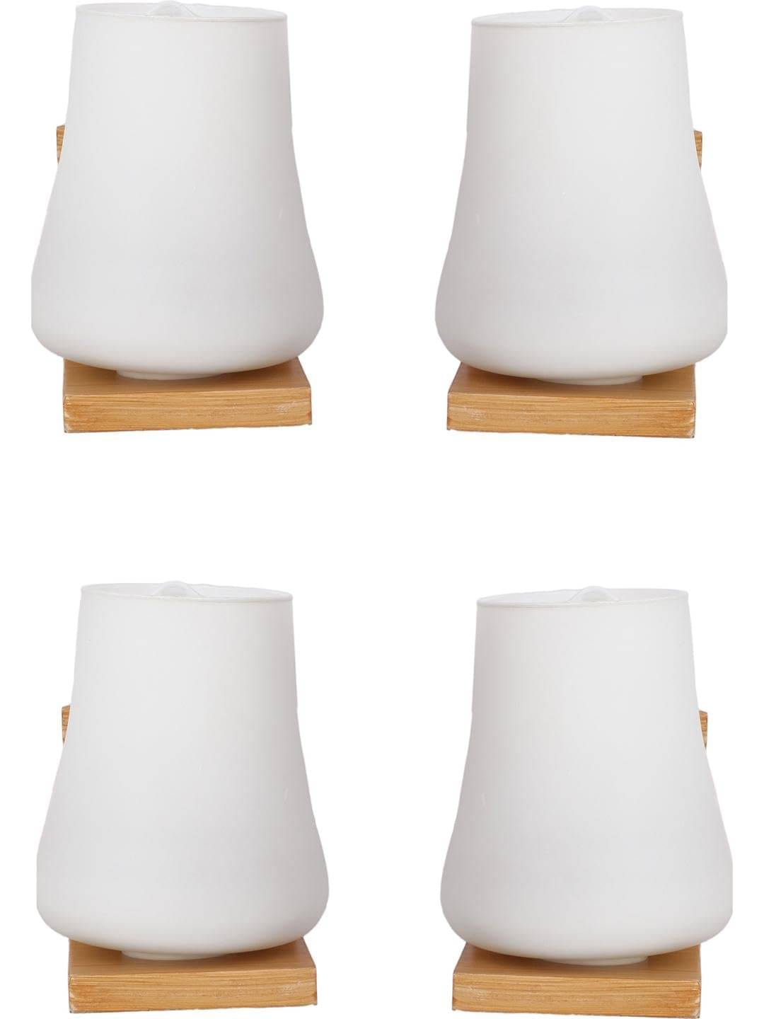 AFAST White Up Light Wall Lamp ( Pack of 4 ) AFAST White Up Light Wall Lamp ( Pack of 4 )