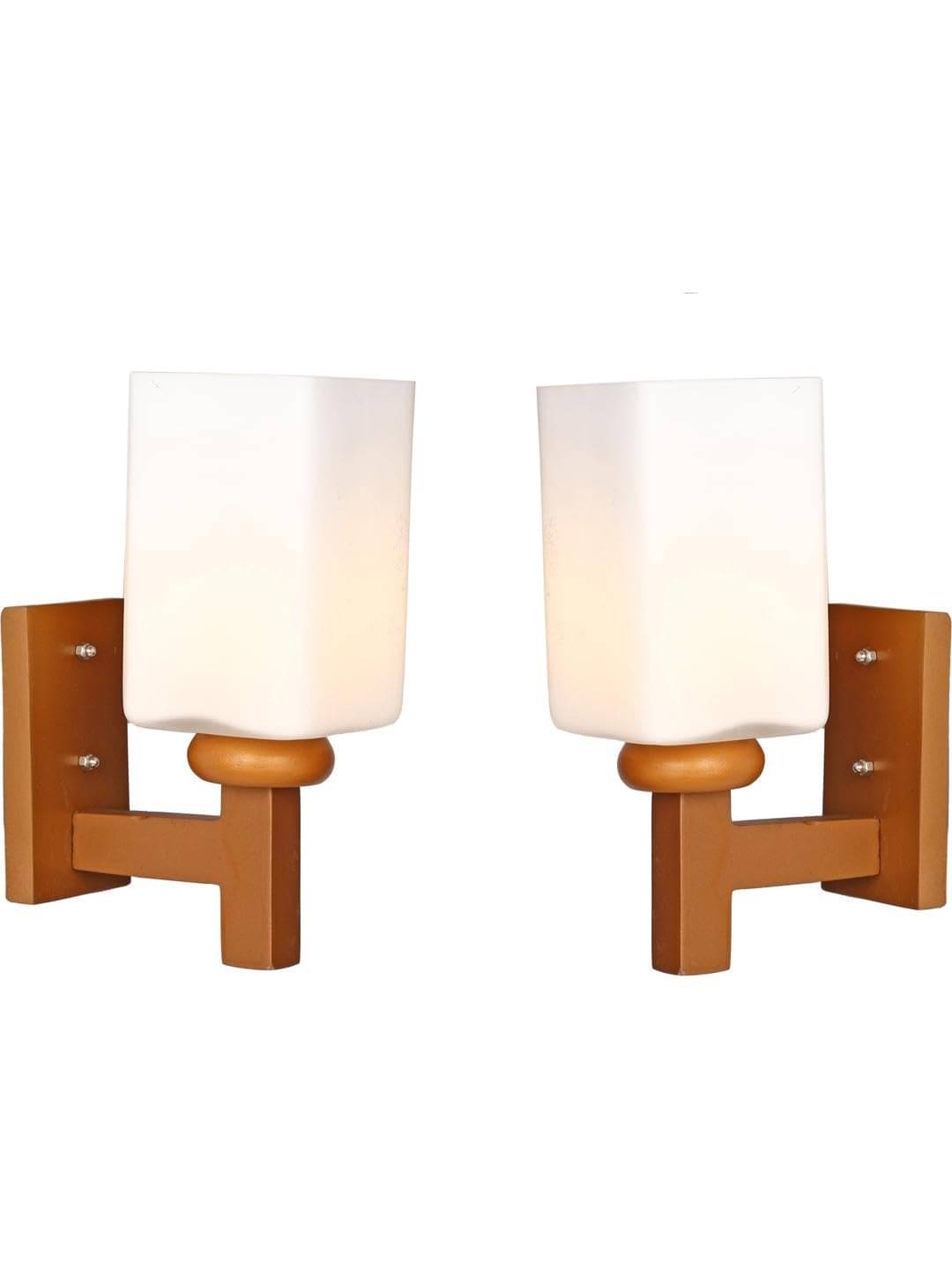 AFAST White Up Light Wall Lamp ( Pack of 2 ) AFAST White Up Light Wall Lamp ( Pack of 2 )