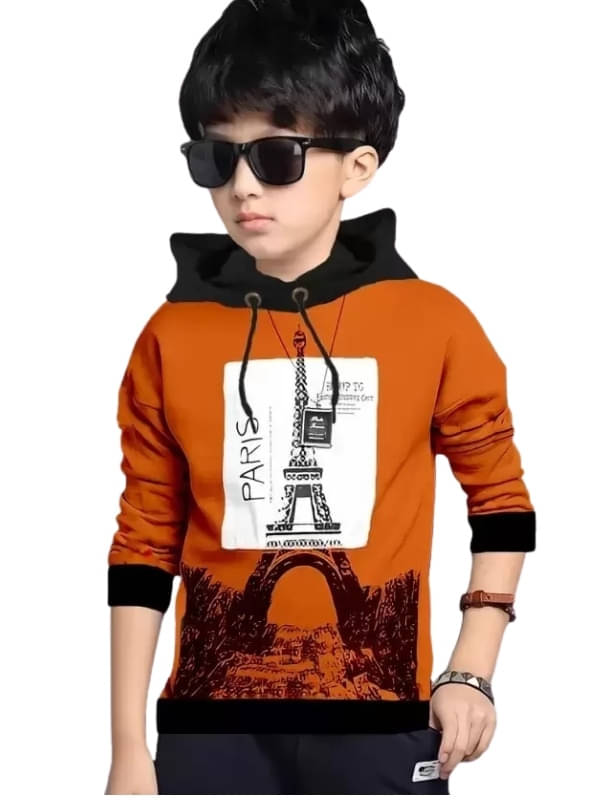 GRIP GEAR Pack of 1 Boys Cotton Blend T-Shirt ( Orange ) GRIP GEAR Pack of 1 Boys Cotton Blend T-Shirt ( Orange )