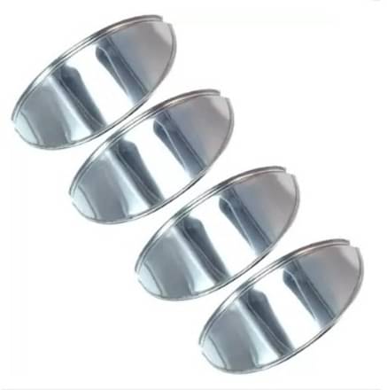     			Golden Fox 07 Attractive Indicator Shades for Bullet, Classic, Electra and Standard 350/500 Bike Headlight Grill (Steel)