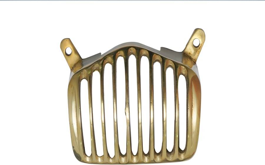     			Golden Fox Backlight Grill for Standard Model Bike Headlight Grill (Gold)