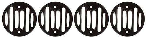     			Golden Fox Bullet Indicator Light Grill for Bullet Classic, Standard and Electra Bike Headlight Grill (Black)
