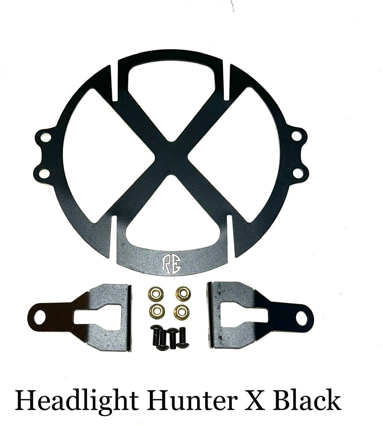     			Golden Fox NEW DESIGN HEADLIGHT GRILL FOR RE HUNTER 350 Bike Headlight Grill (Black)
