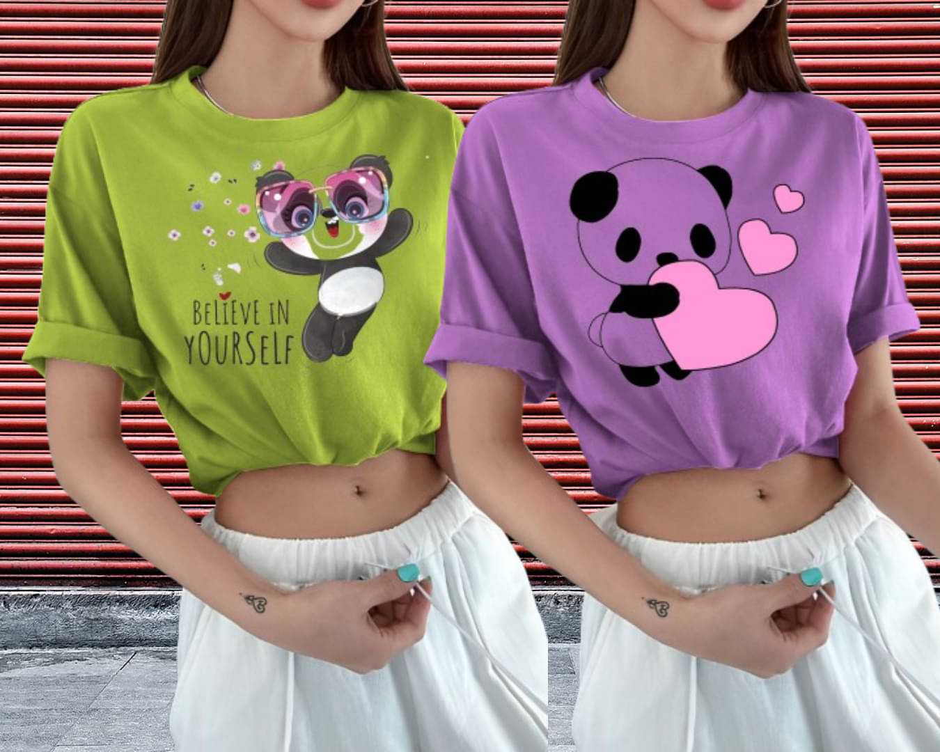 Lecowar Women Polyester Printed Regular Fit Round Neck T-Shirt ( Multicolor 10 ) Lecowar Women Polyester Printed Regular Fit Round Neck T-Shirt ( Multicolor 10 )