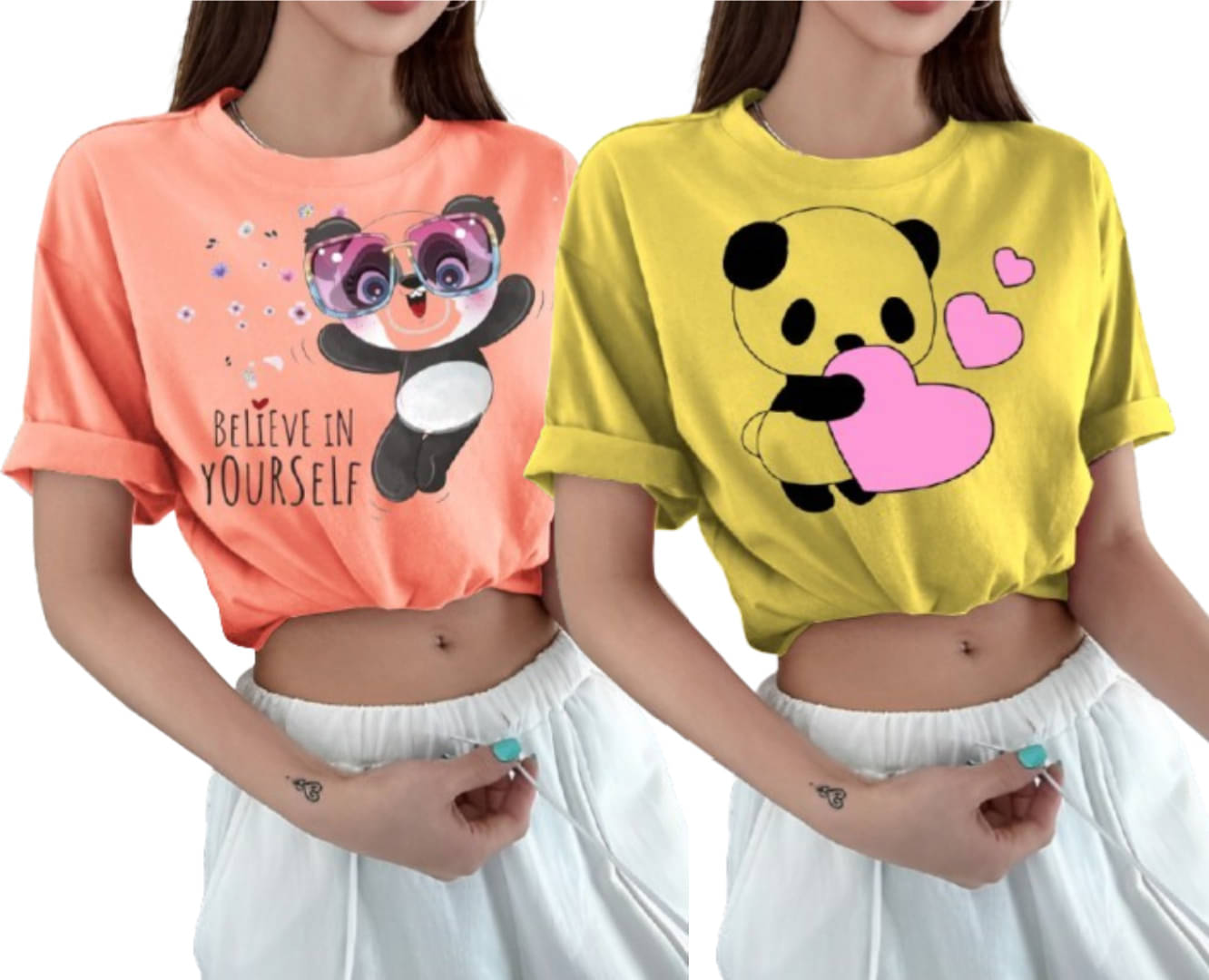 Parona Women Polyester Printed Regular Fit Round Neck T-Shirt ( Multicolor 3 )     			Parona Women Polyester Printed Regular Fit Round Neck T-Shirt ( Multicolor 3 )