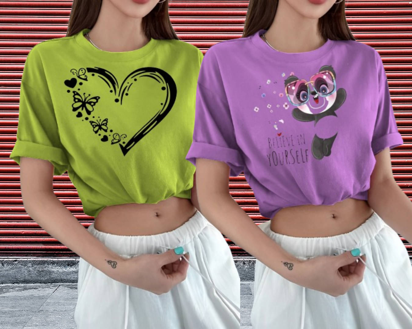 Parona Women Polyester Printed Regular Fit Round Neck T-Shirt ( Multicolor 2 ) Parona Women Polyester Printed Regular Fit Round Neck T-Shirt ( Multicolor 2 )