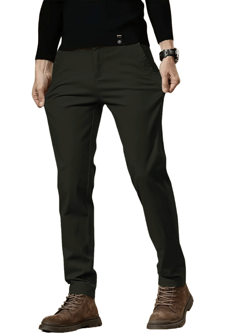 Shelony Regular Flat Men's Chinos - Grey ( Pack of 1 ) - Trousers | Buy online on ZillyBuy
