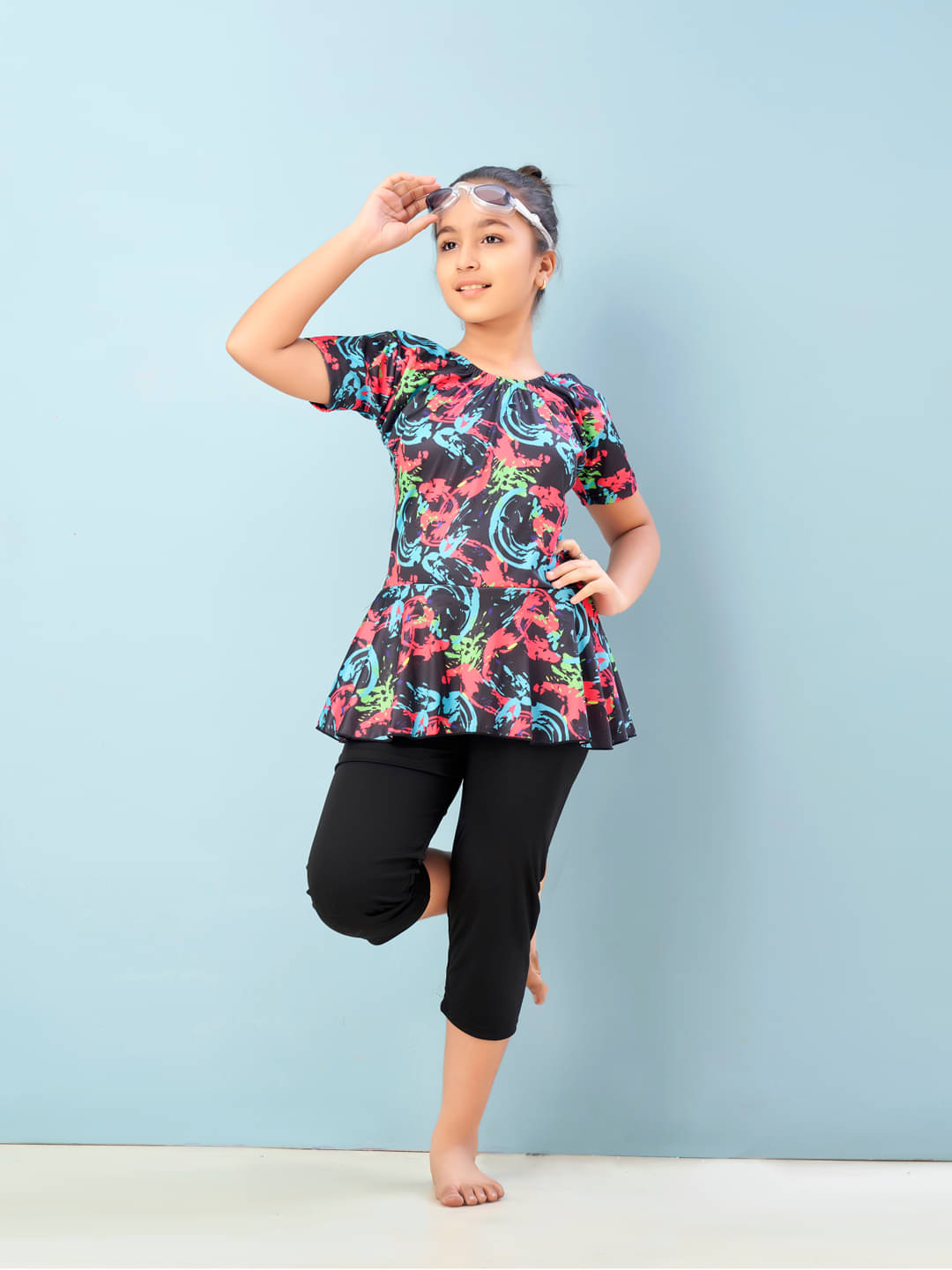     			Aarika Girls Body Suits ( Pack of 1 , Pink )