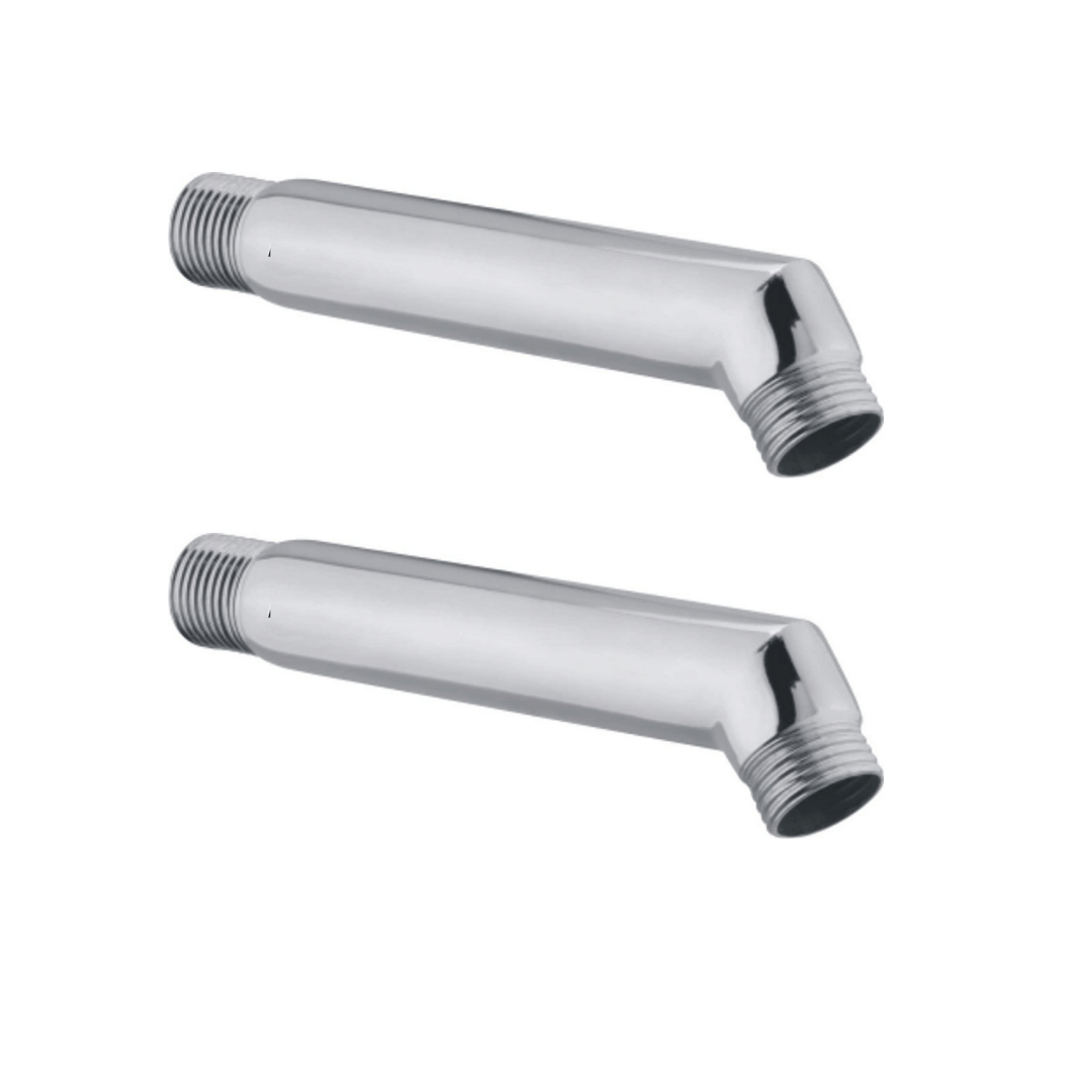 BATHONIX 9" SS-304 Round Kalam Shower Arm - 2 PCS Stainless Steel Overhead Shower BATHONIX 9" SS-304 Round Kalam Shower Arm - 2 PCS Stainless Steel Overhead Shower