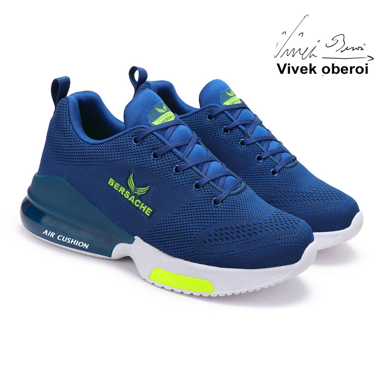     			Bersache Blue Men's Trekking Shoes
