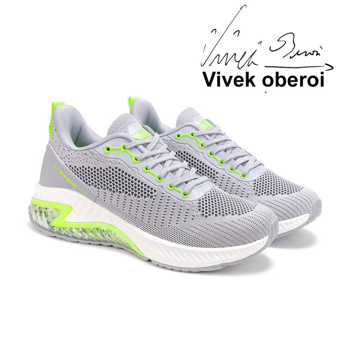     			Bersache Green Men's Trekking Shoes