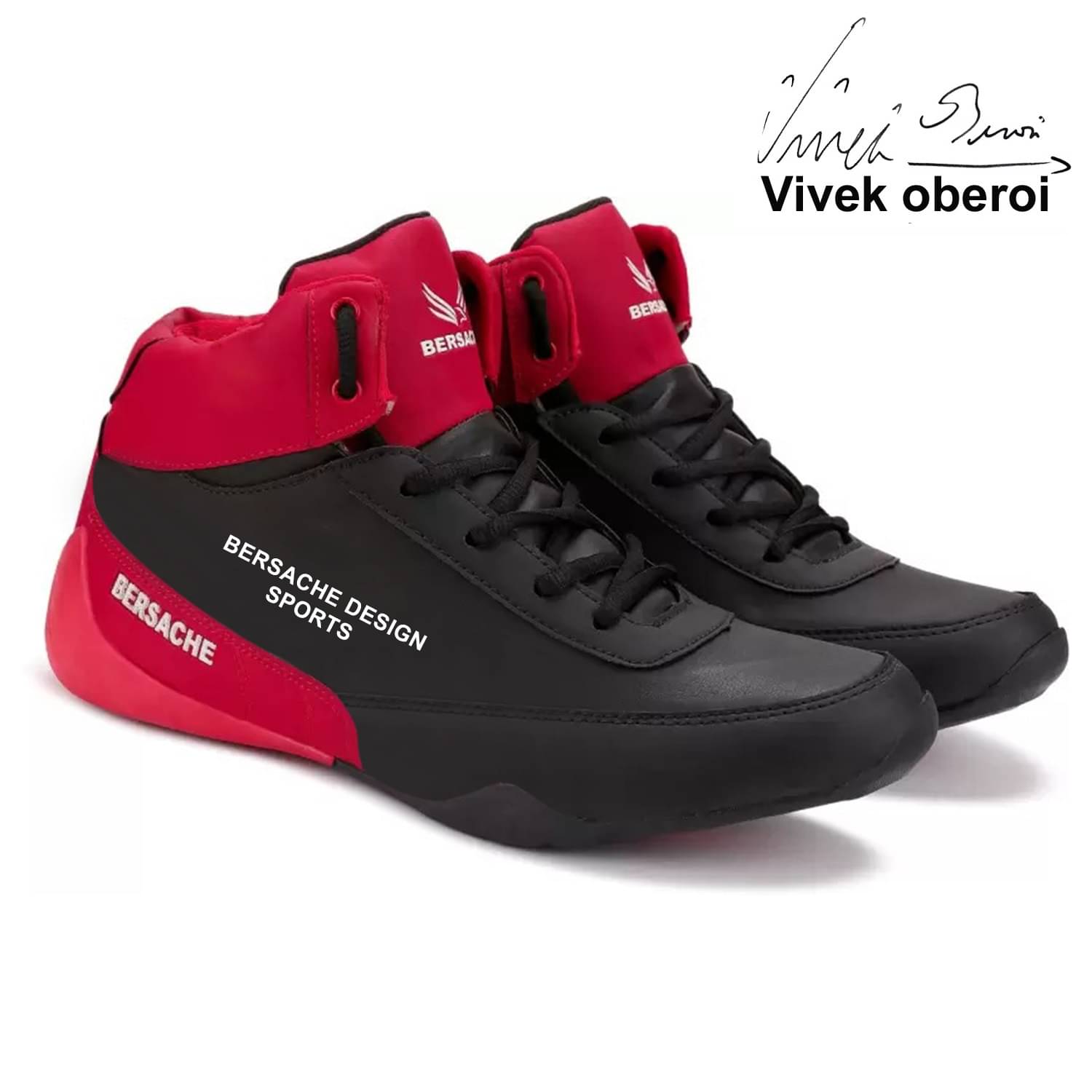     			Bersache Red Men's Trekking Shoes