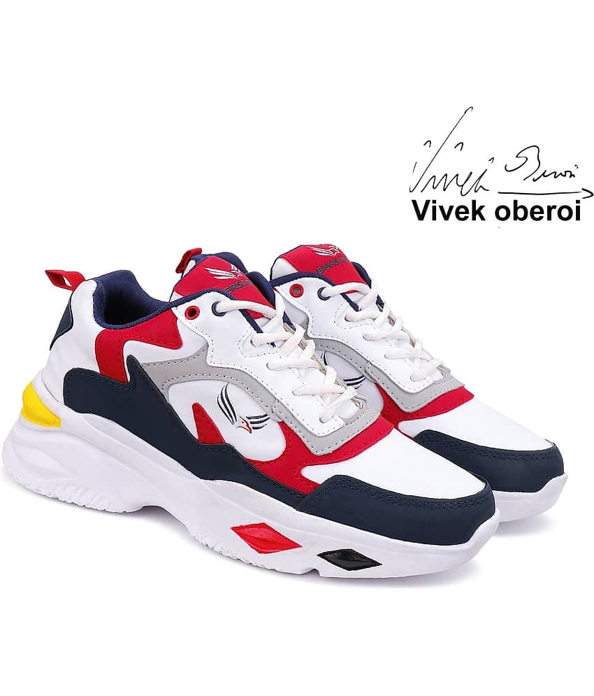 Bersache Red Men's Trekking Shoes - Casual Shoes | Buy online on ZillyBuy