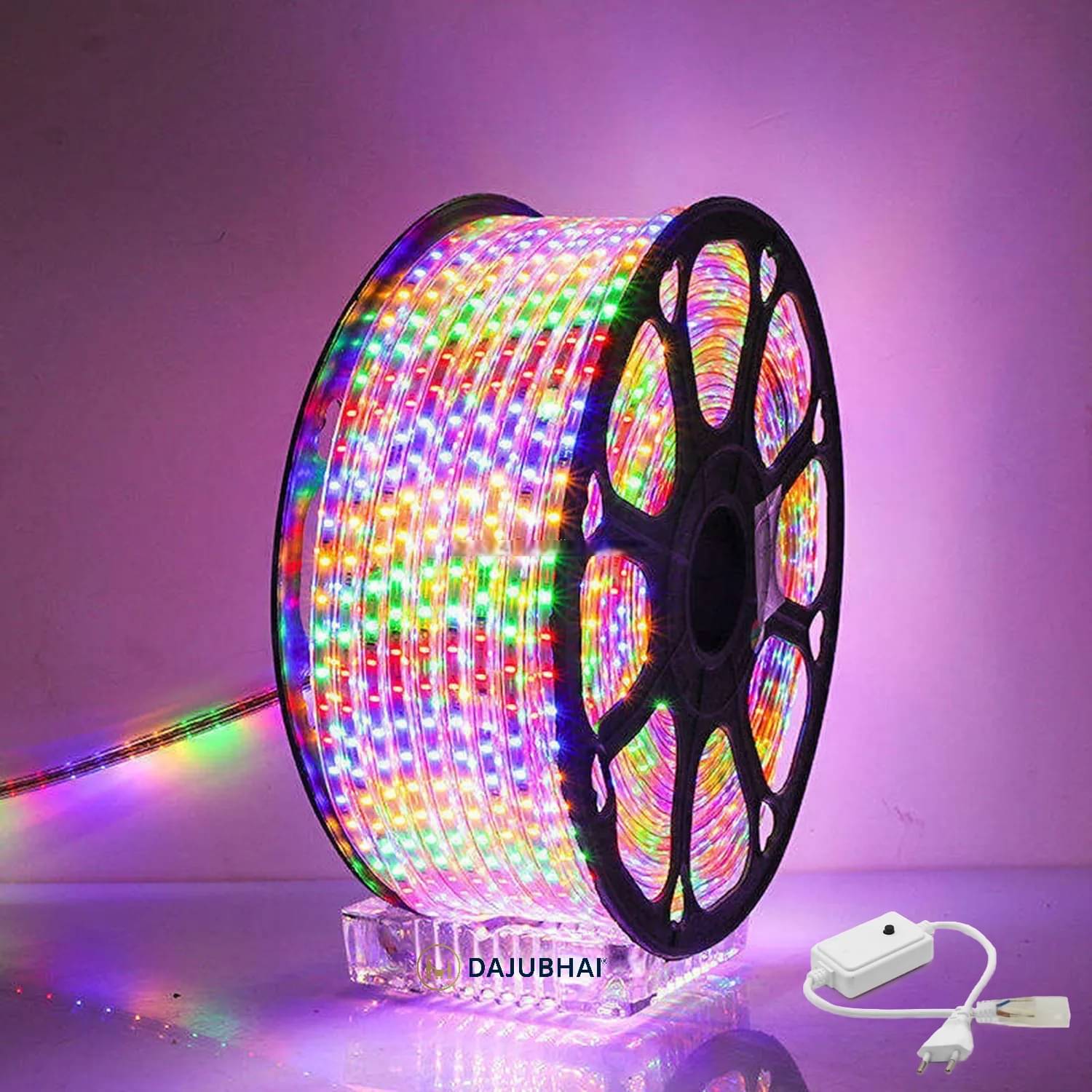     			DAJUBHAI Multicolor 10Mtr LED Rope Light ( Pack of 1 )