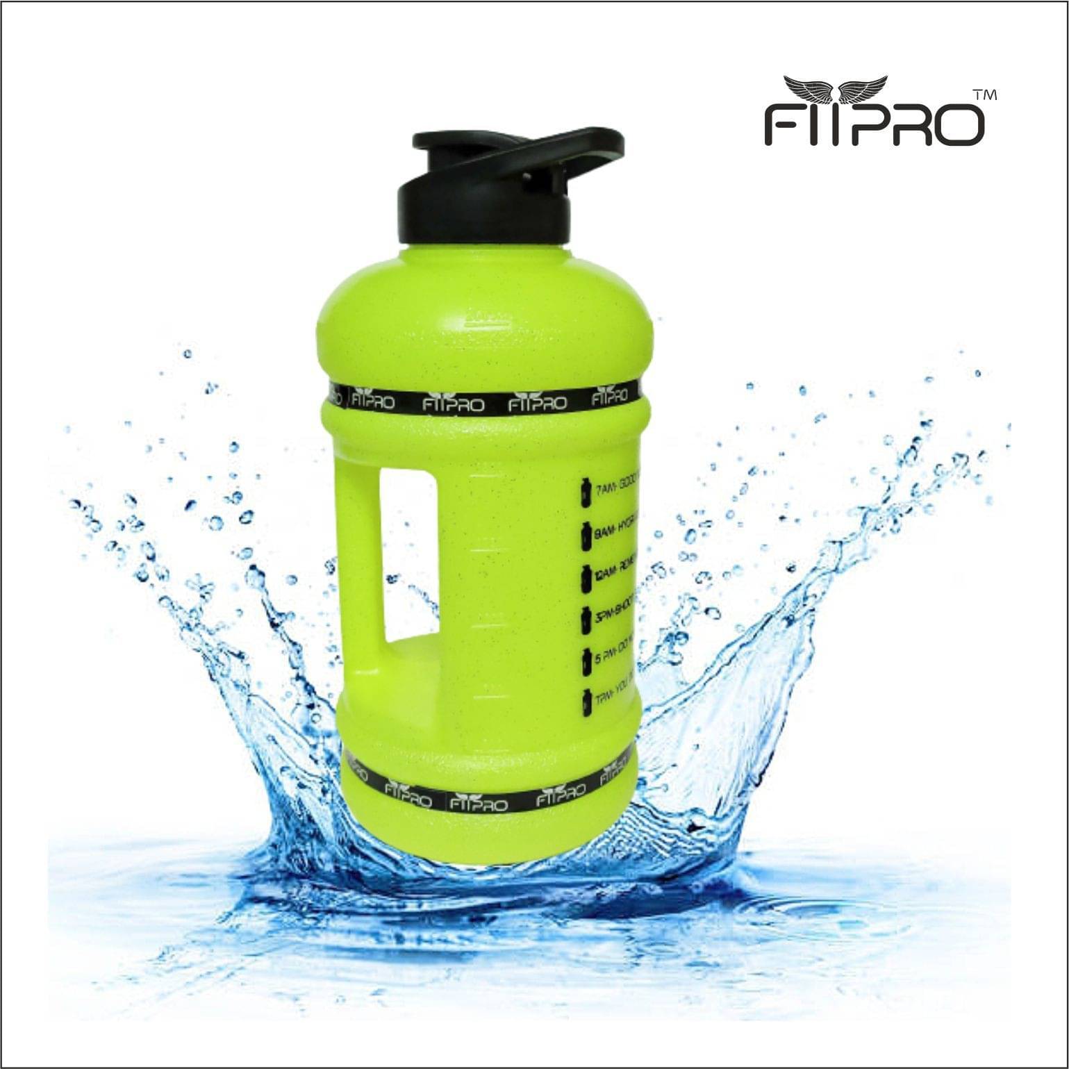     			FitPro Plastic Green 2200 mL Shaker ( Pack of 1 )