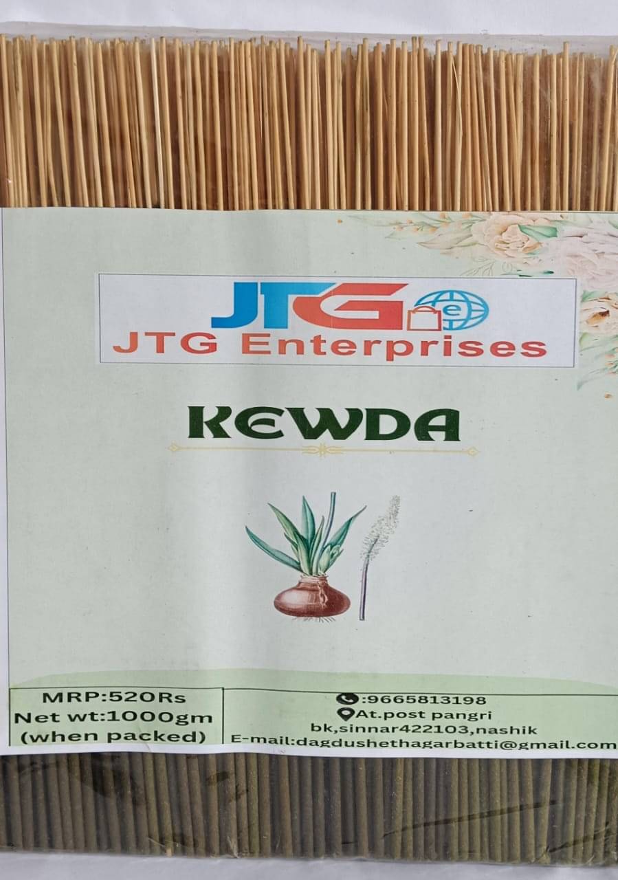     			JTG enterprises Incense Stick Kewda 500 gm ( Pack of 1 )