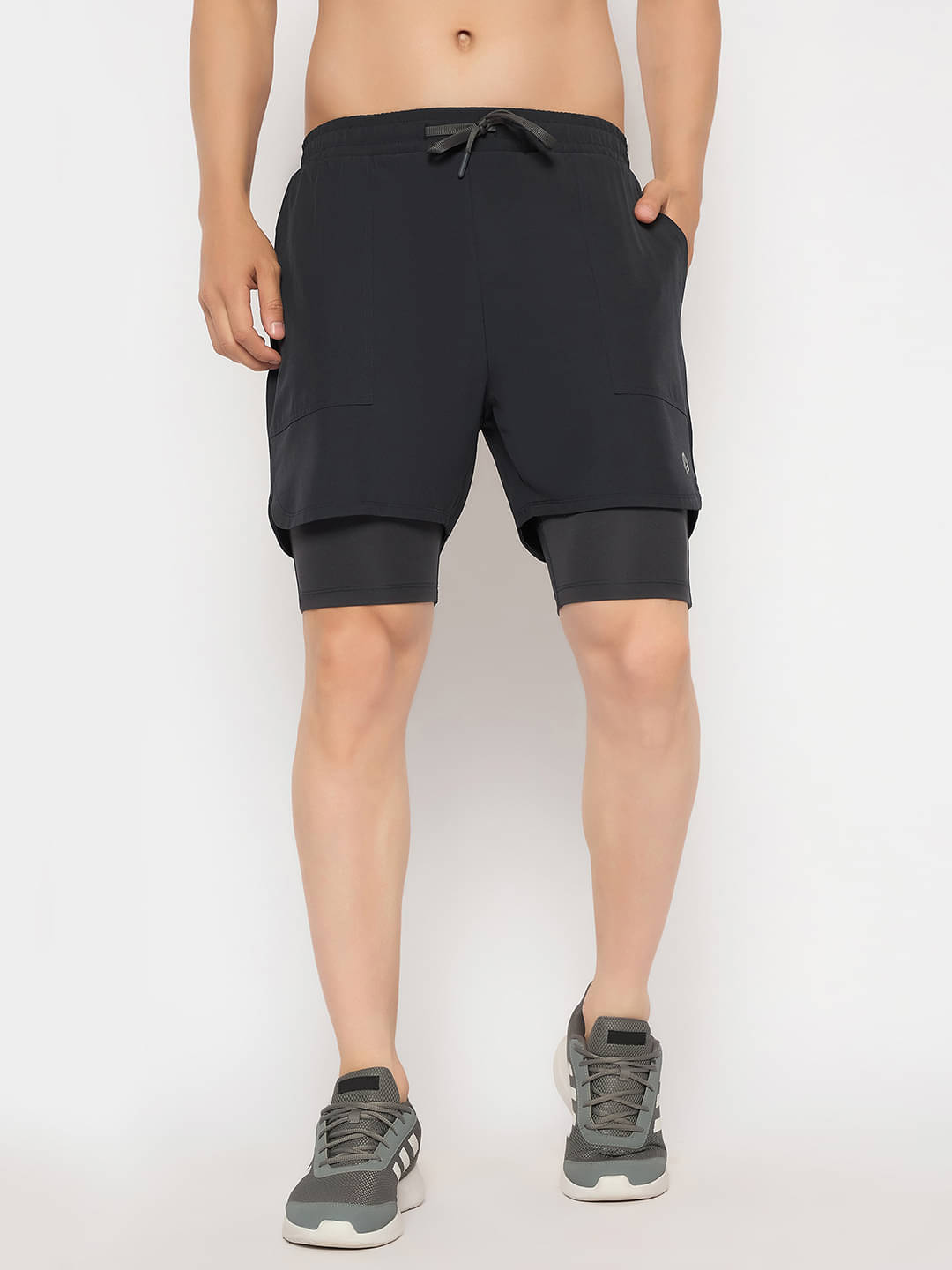     			John Players Pack of 1 Polyester Boxers For Men's ( Grey )