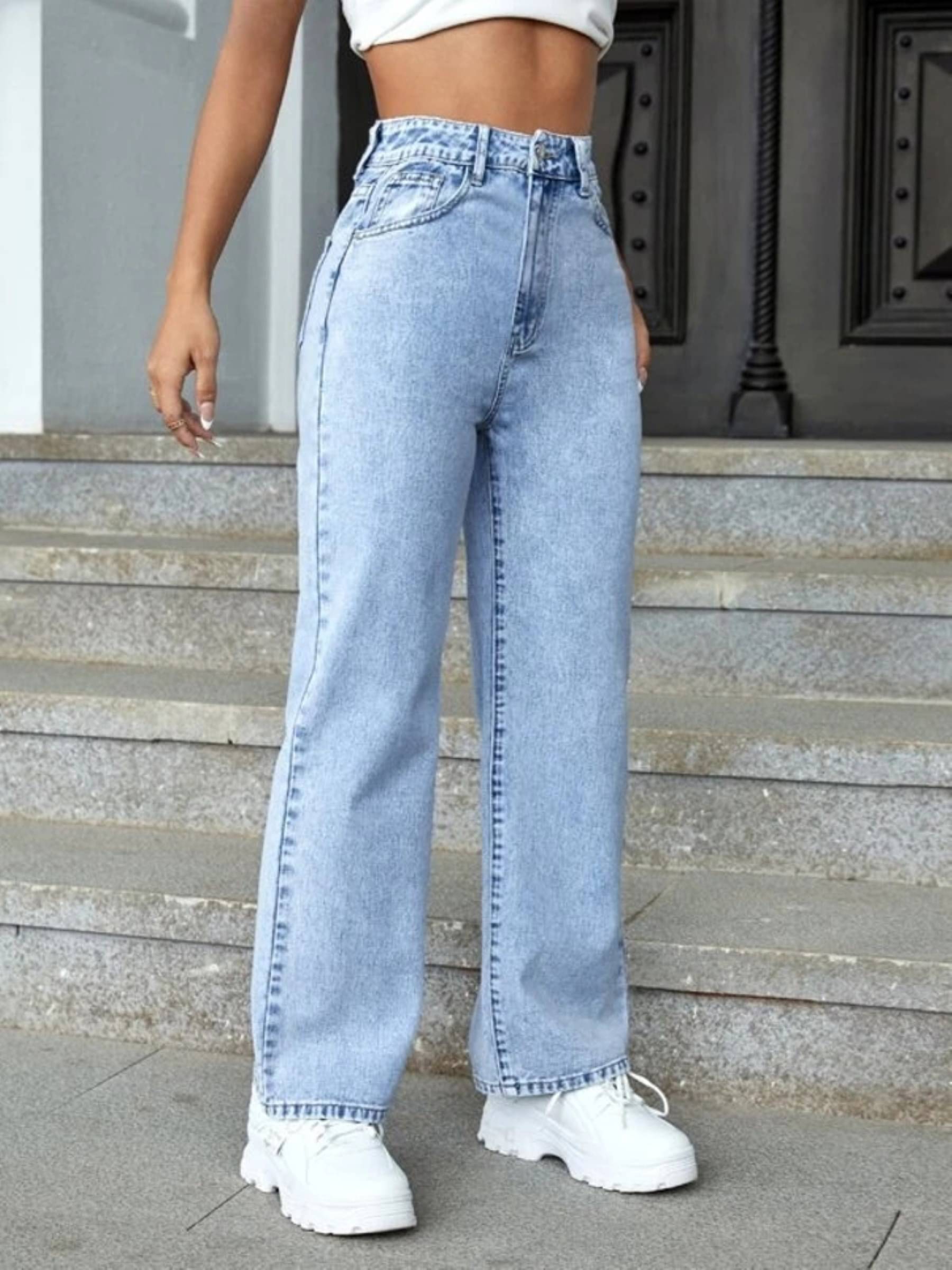     			Kashian - Blue Denim Boyfriend Fit Women's Jeans ( Pack of 1 )