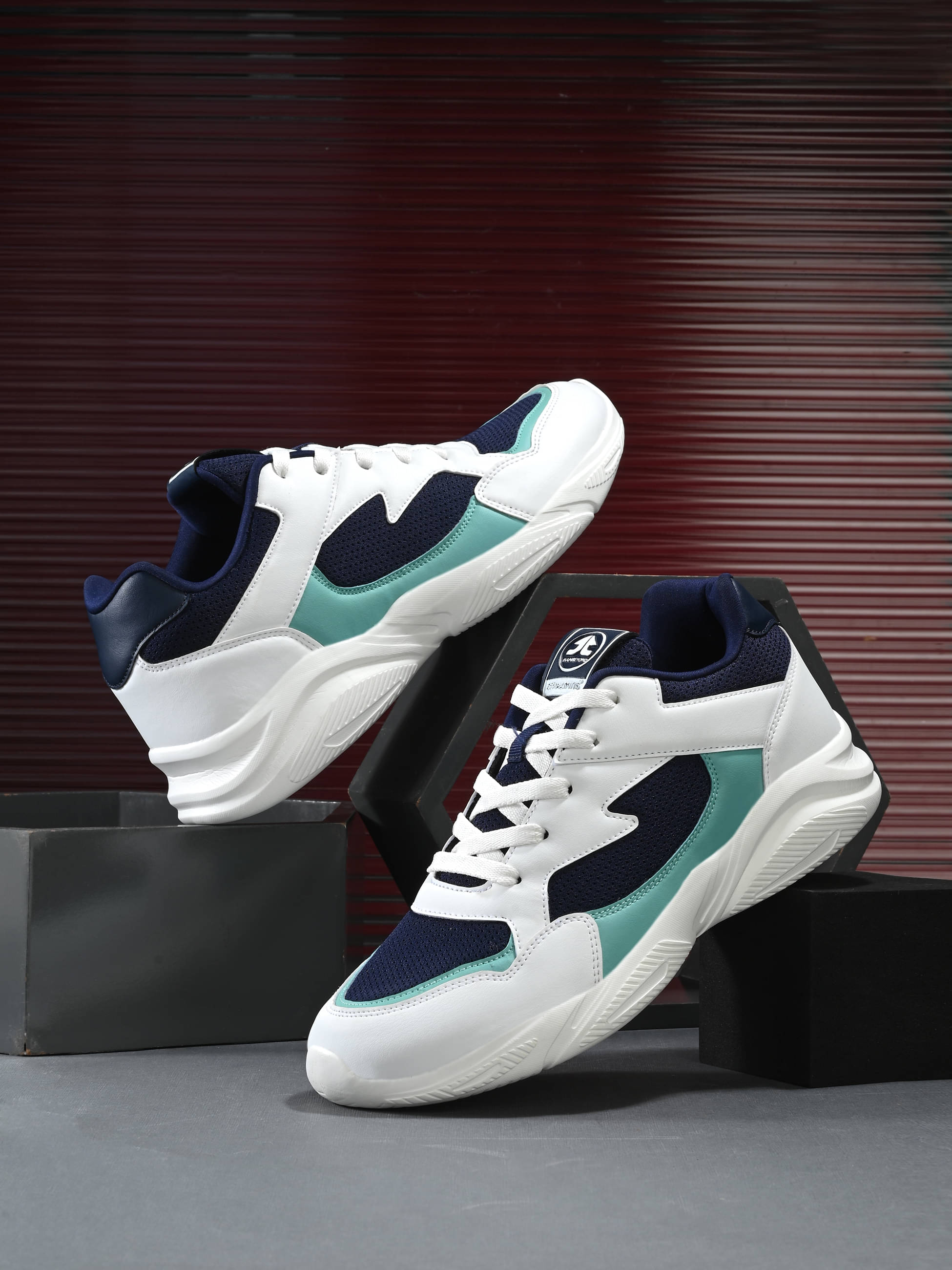     			OFF LIMITS ROGER Navy Men's Sneakers