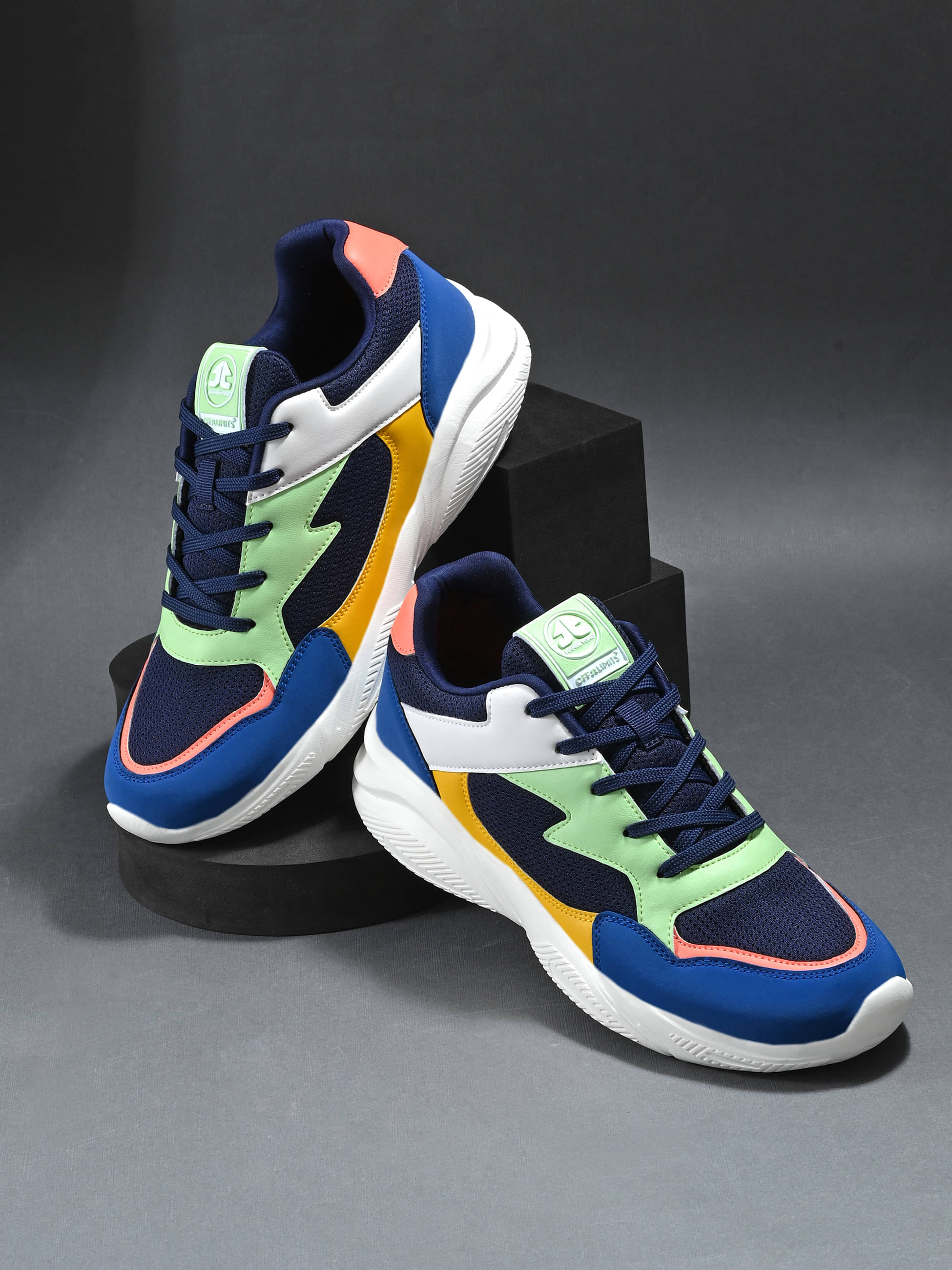     			OFF LIMITS ROGER Navy Men's Sneakers