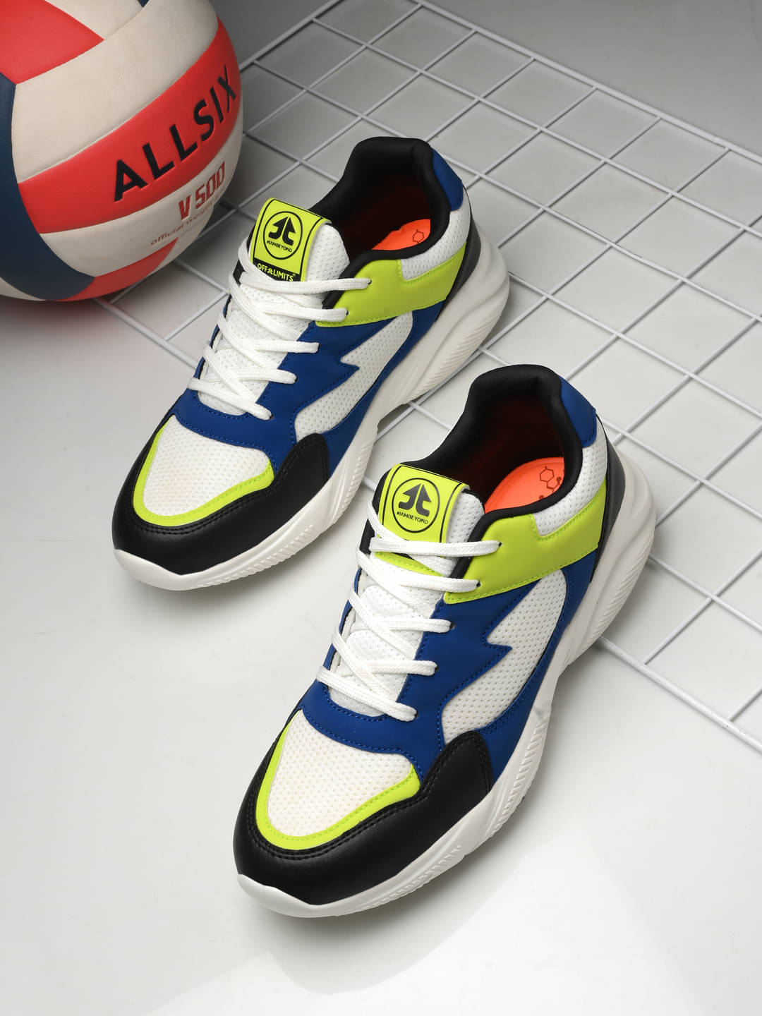     			OFF LIMITS ROGER Off White Men's Sneakers