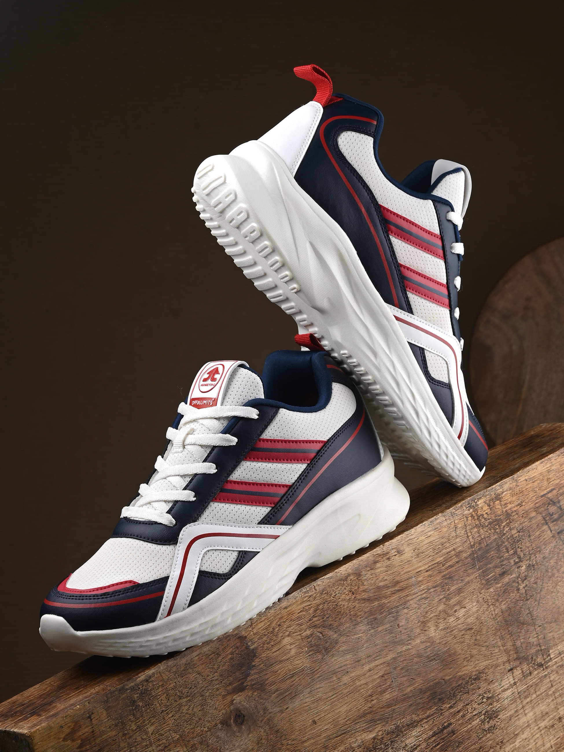     			OFF LIMITS SPEEDSTER White Men's Sneakers